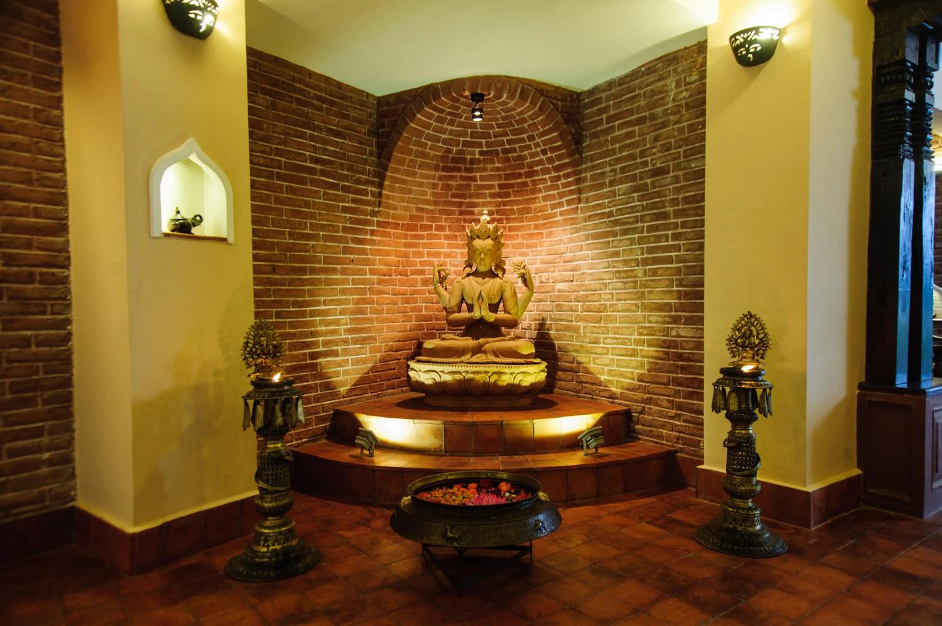 Decorative detail in Thagu Chhen, a Boutique Hotel