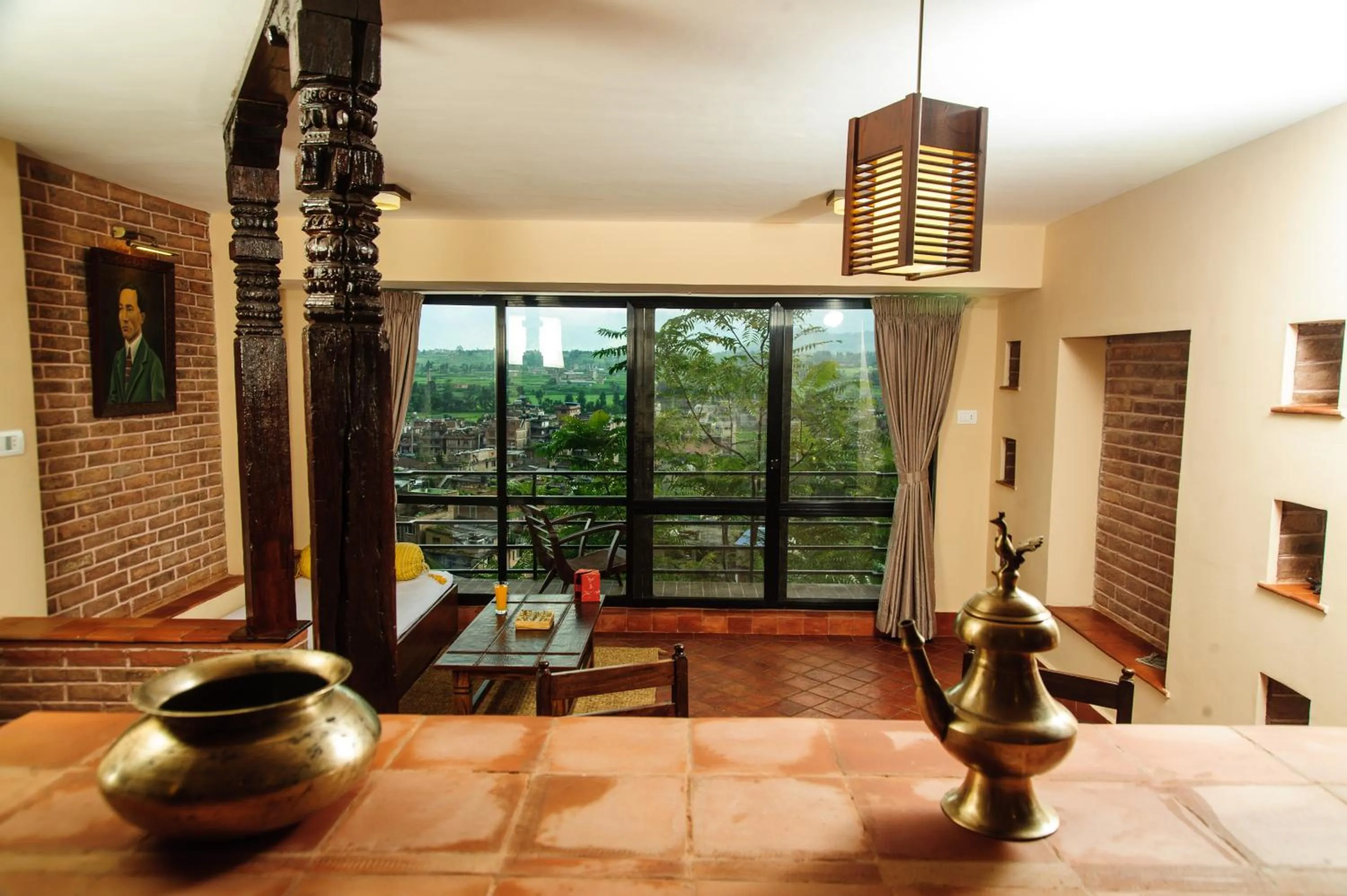 Balcony/Terrace in Thagu Chhen, a Boutique Hotel