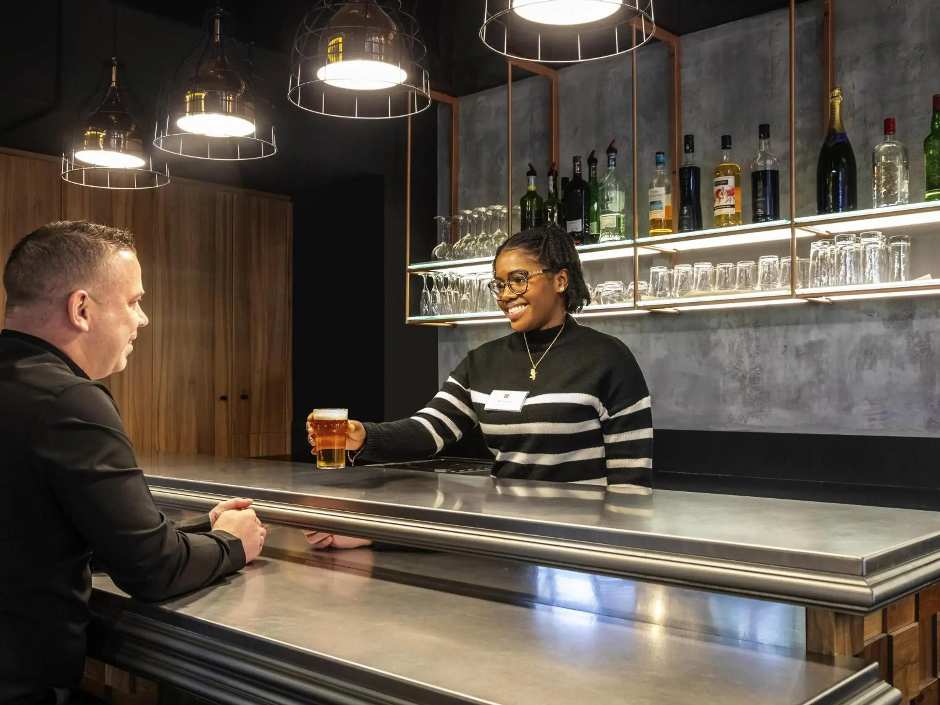 Lounge or bar in ibis Paris Place d’Italie 13ème Lounge or bar in ibis Paris Place d’Italie 13ème