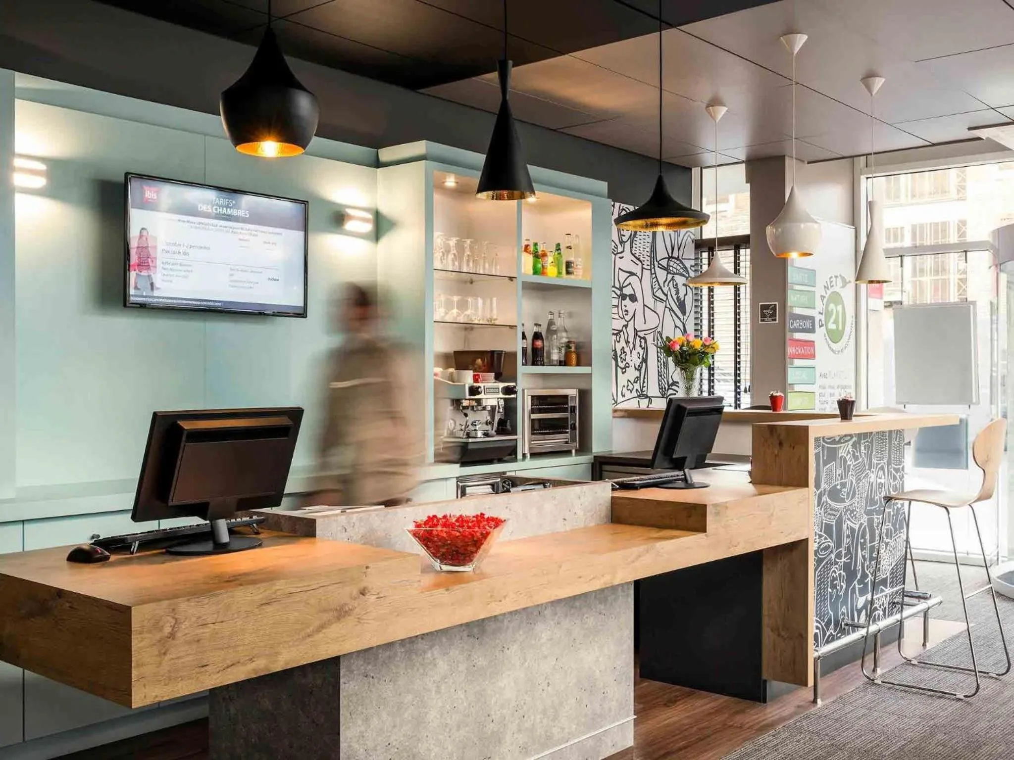 Lounge or bar in ibis Paris Place d’Italie 13ème
