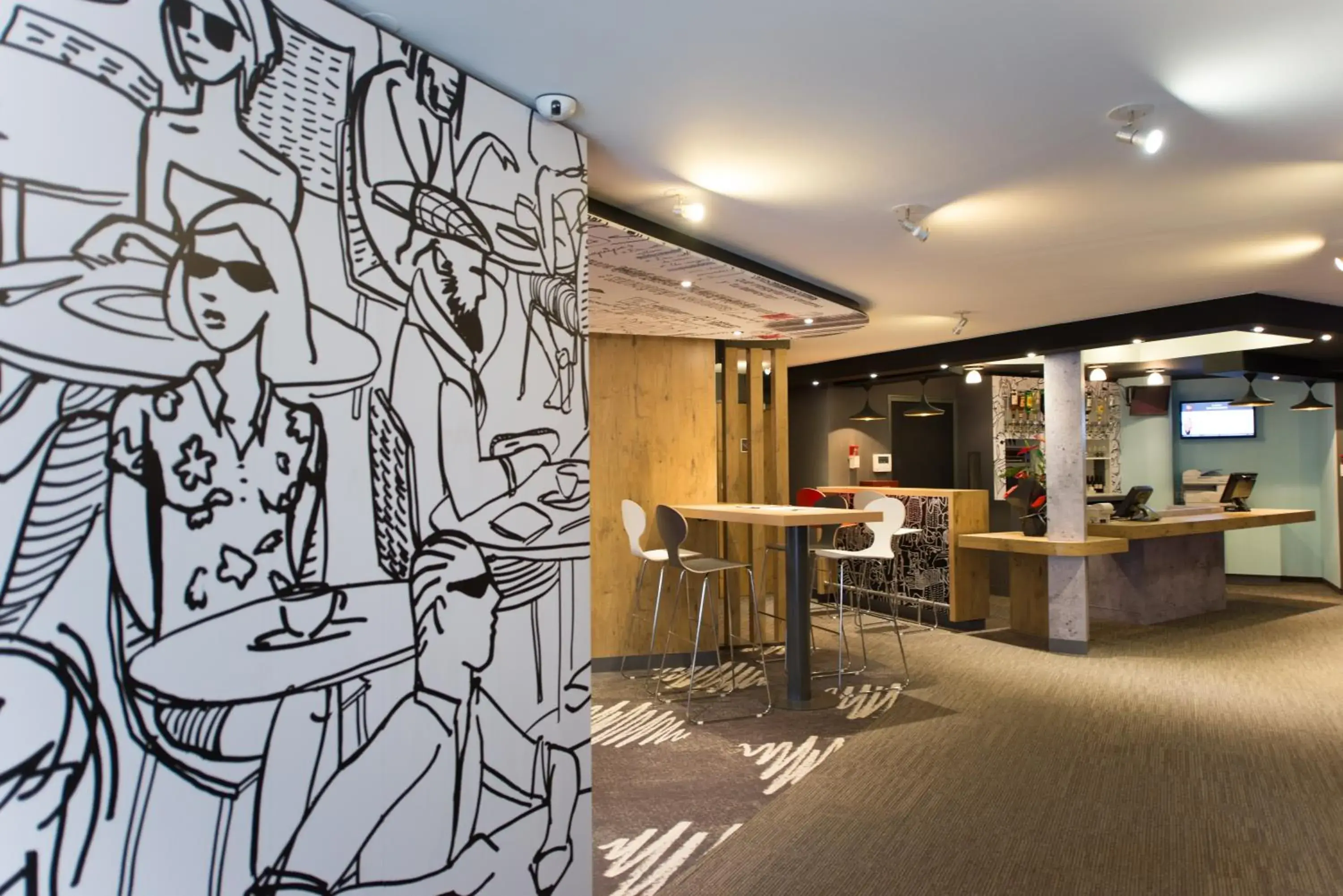 Lobby or reception in ibis Paris Brancion Parc des Expositions 15ème Lobby or reception in ibis Paris Brancion Parc des Expositions 15ème