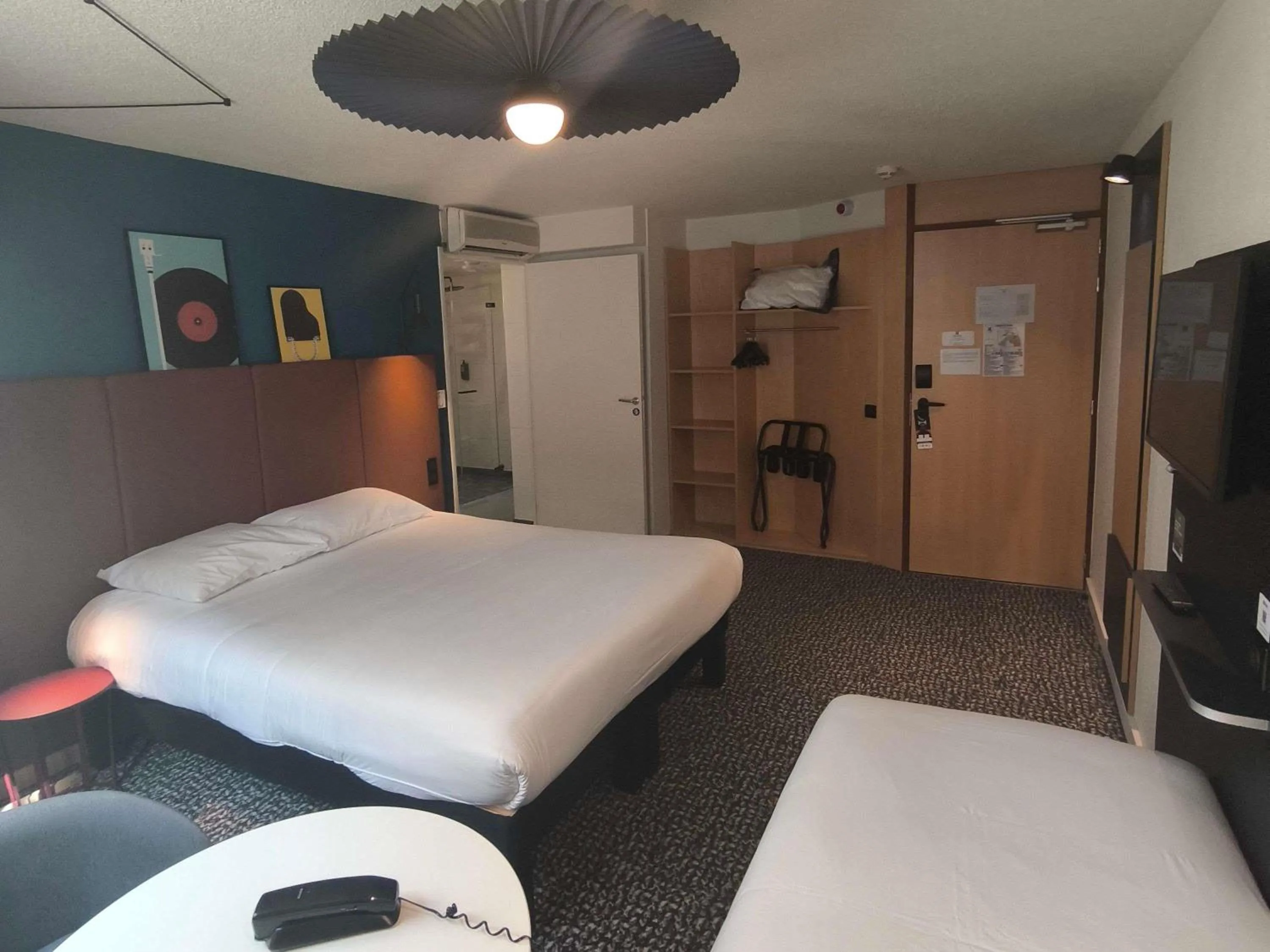 Bedroom, Bed in ibis Paris Brancion Parc des Expositions 15ème