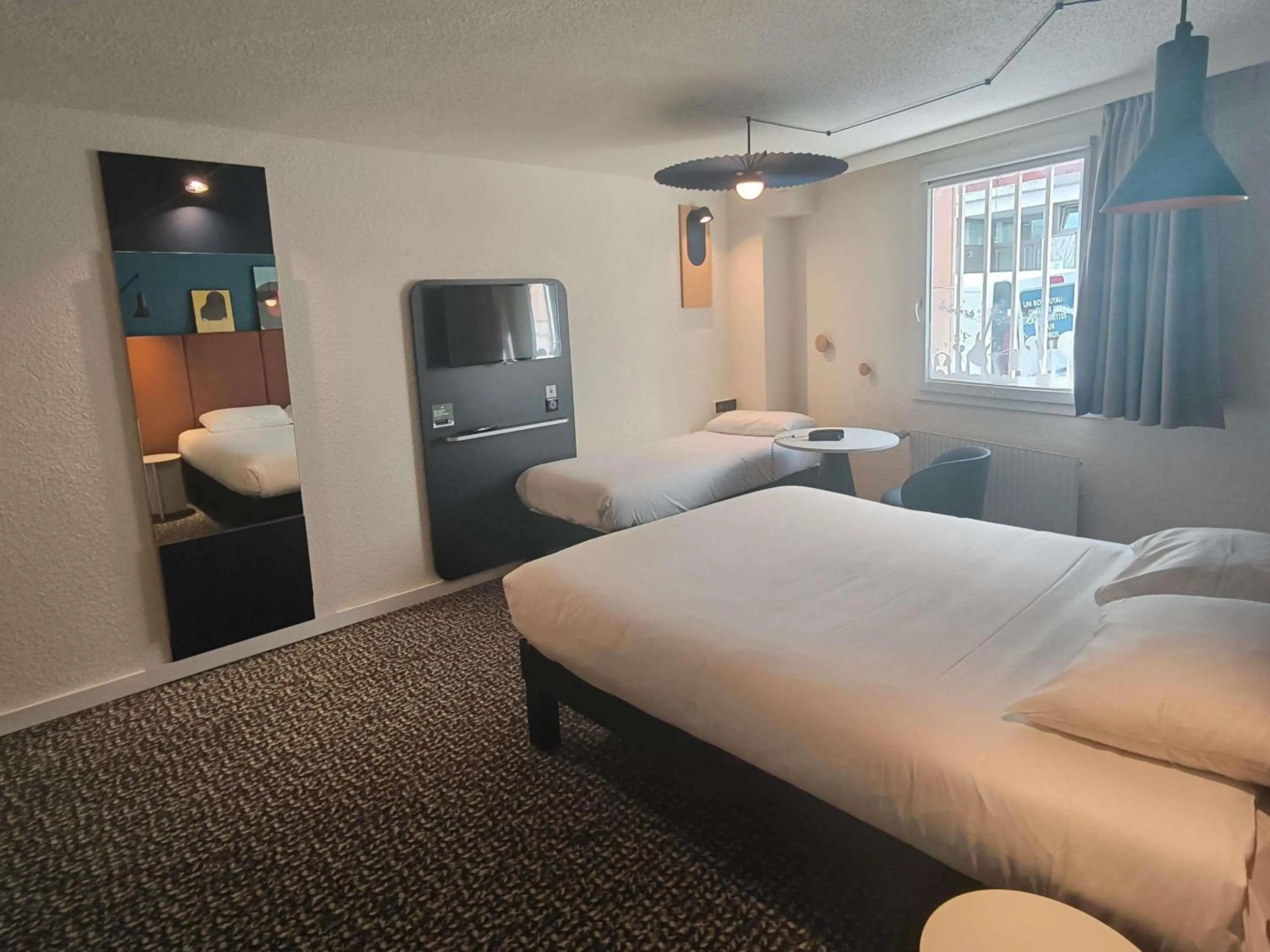 Bedroom, Bed in ibis Paris Brancion Parc des Expositions 15ème