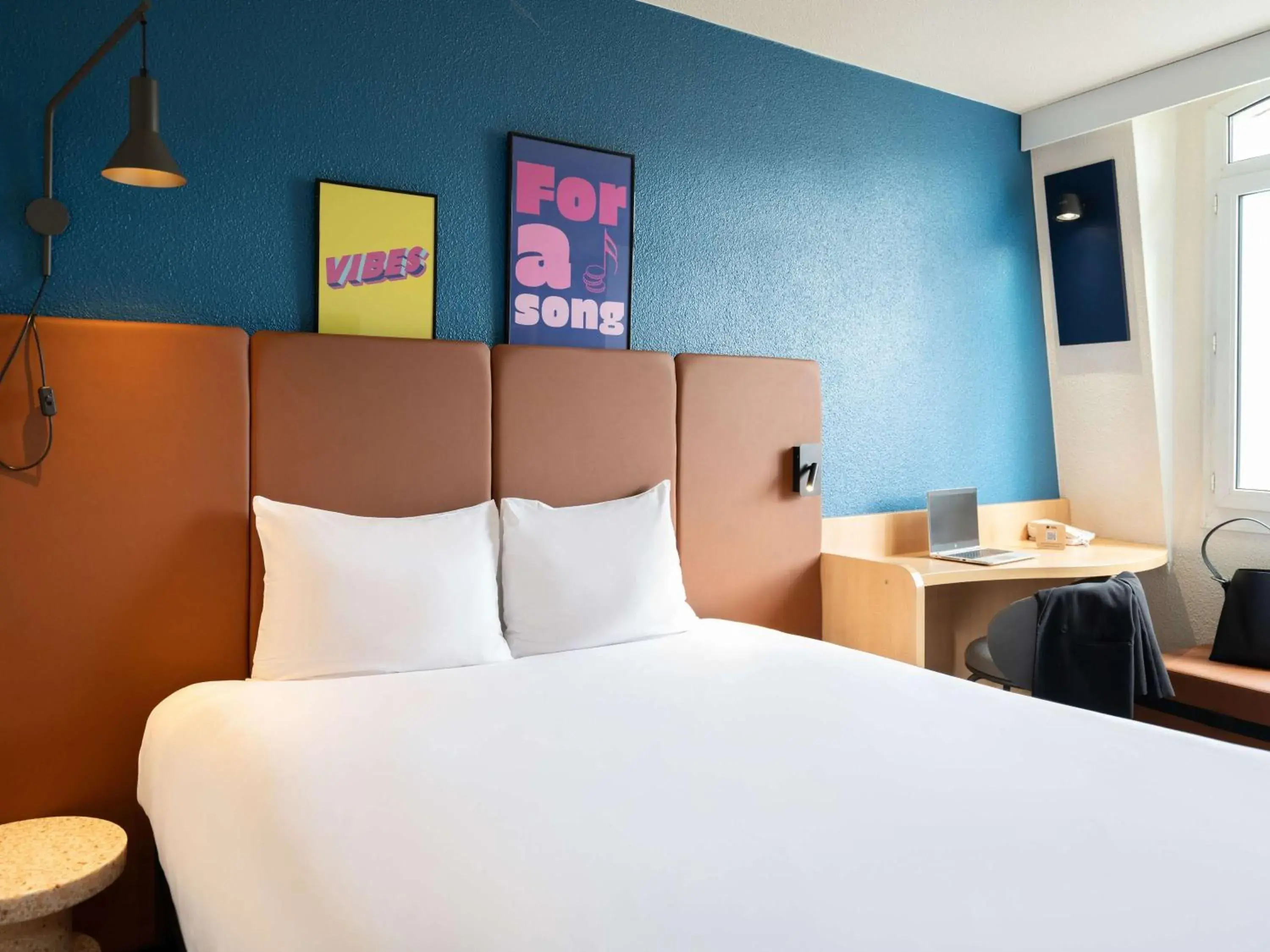 Bedroom, Bed in ibis Paris Gare de Lyon Ledru Rollin Bedroom, Bed in ibis Paris Gare de Lyon Ledru Rollin