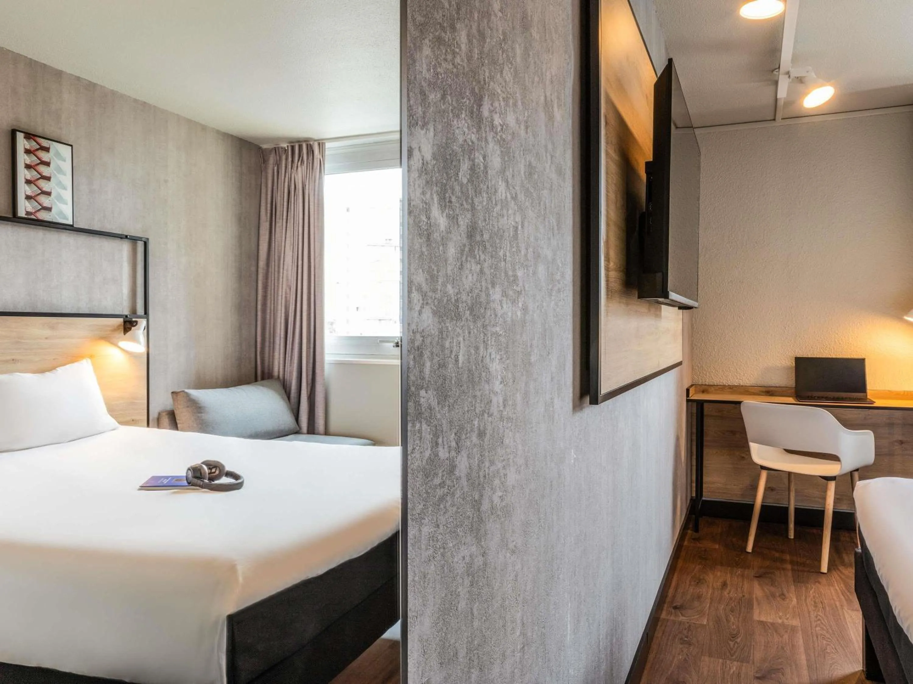 Bedroom, Bed in ibis Paris Gennevilliers