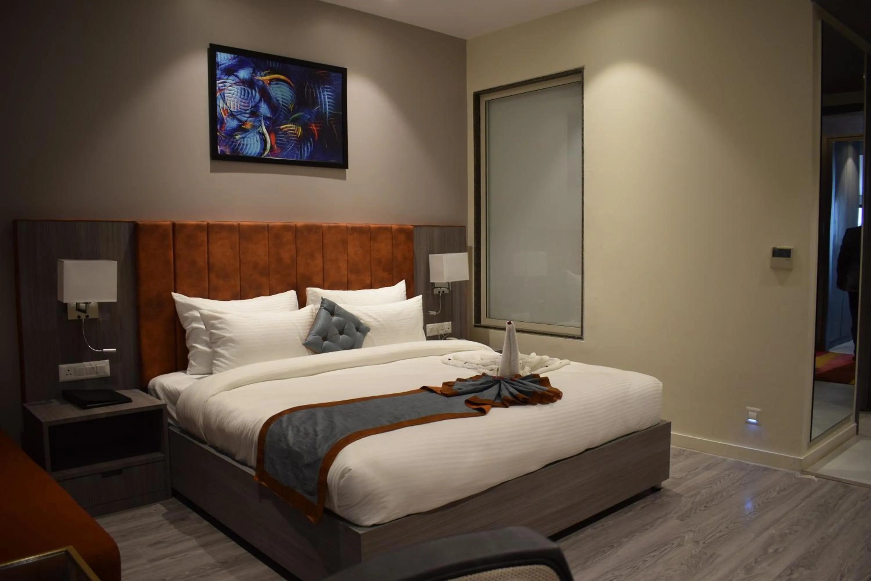 Bedroom, Bed in Hotel Deep Clarks Inn Lucknow