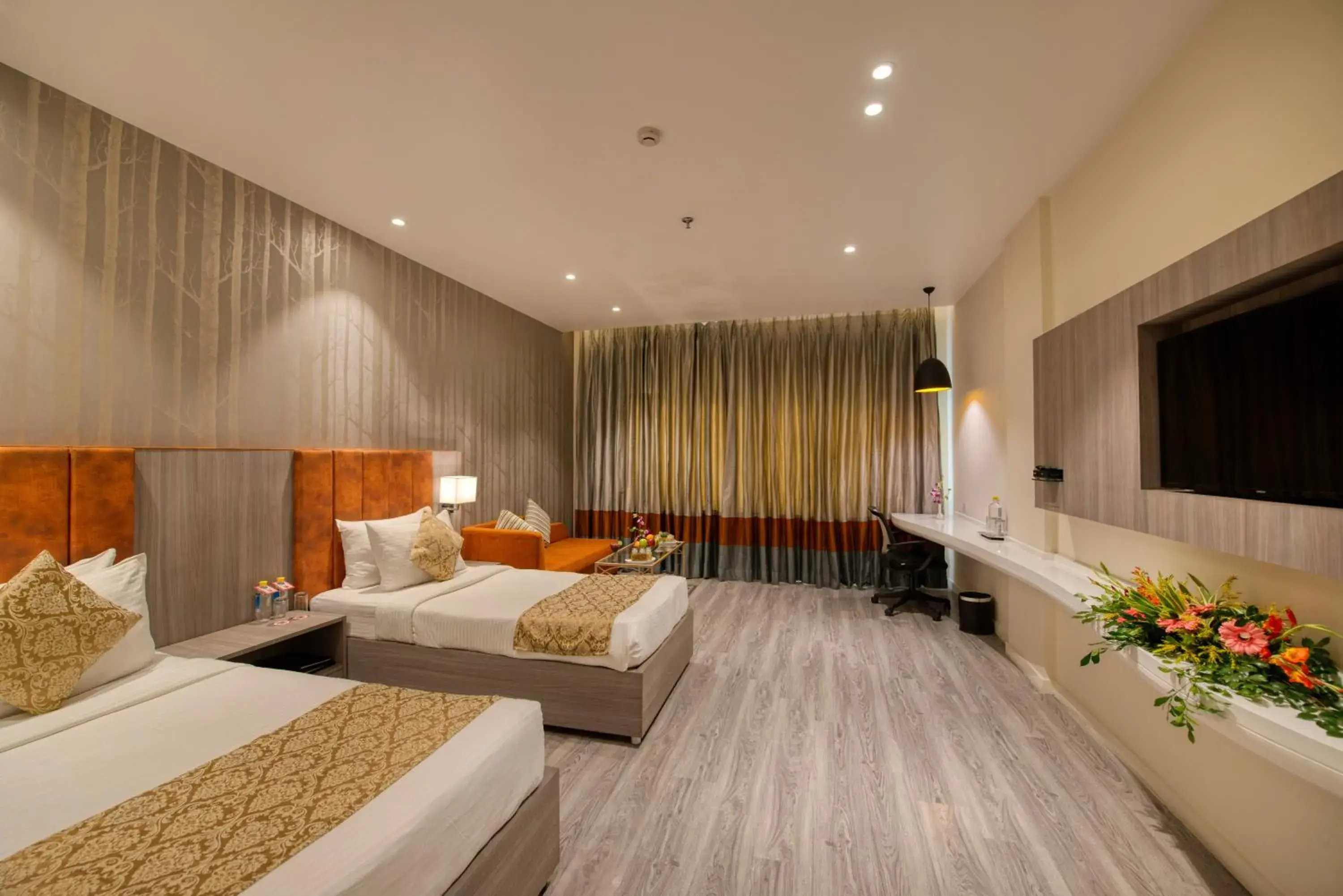 Bed in Hotel Deep Clarks Inn Lucknow Bed in Hotel Deep Clarks Inn Lucknow