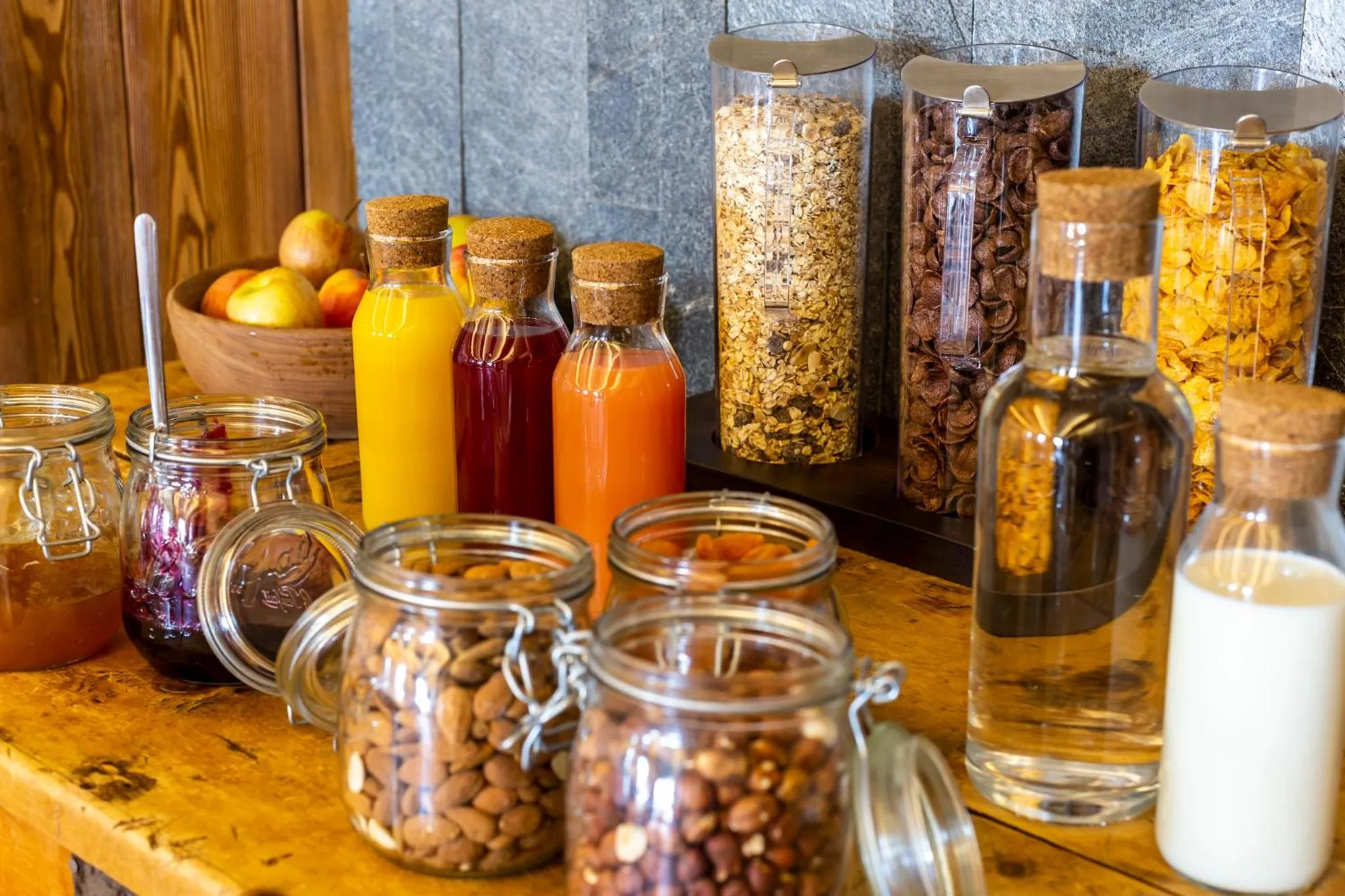 Food and drinks in Chalet Hotel Du Fornet