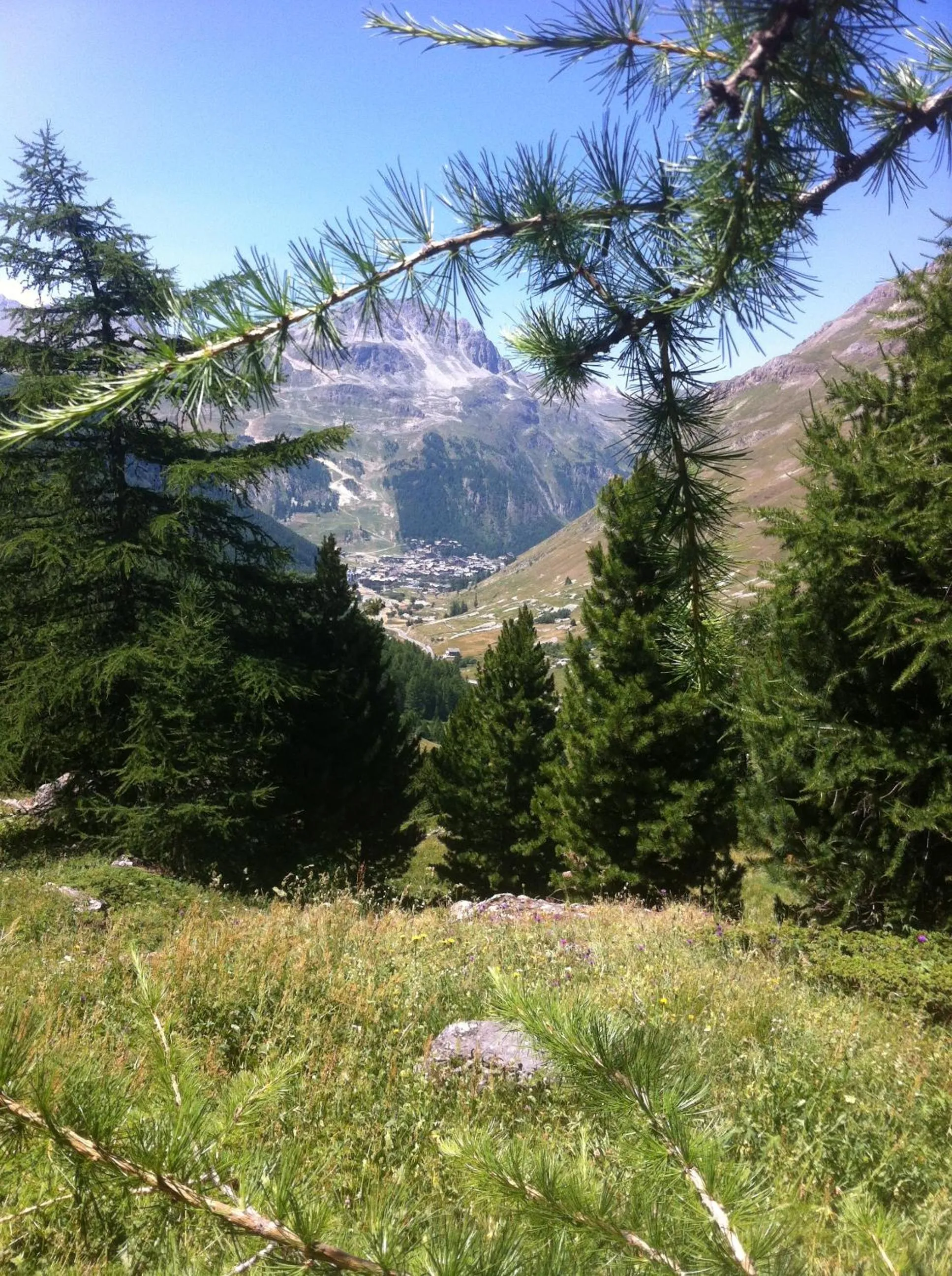 Natural landscape in Chalet Hotel Du Fornet