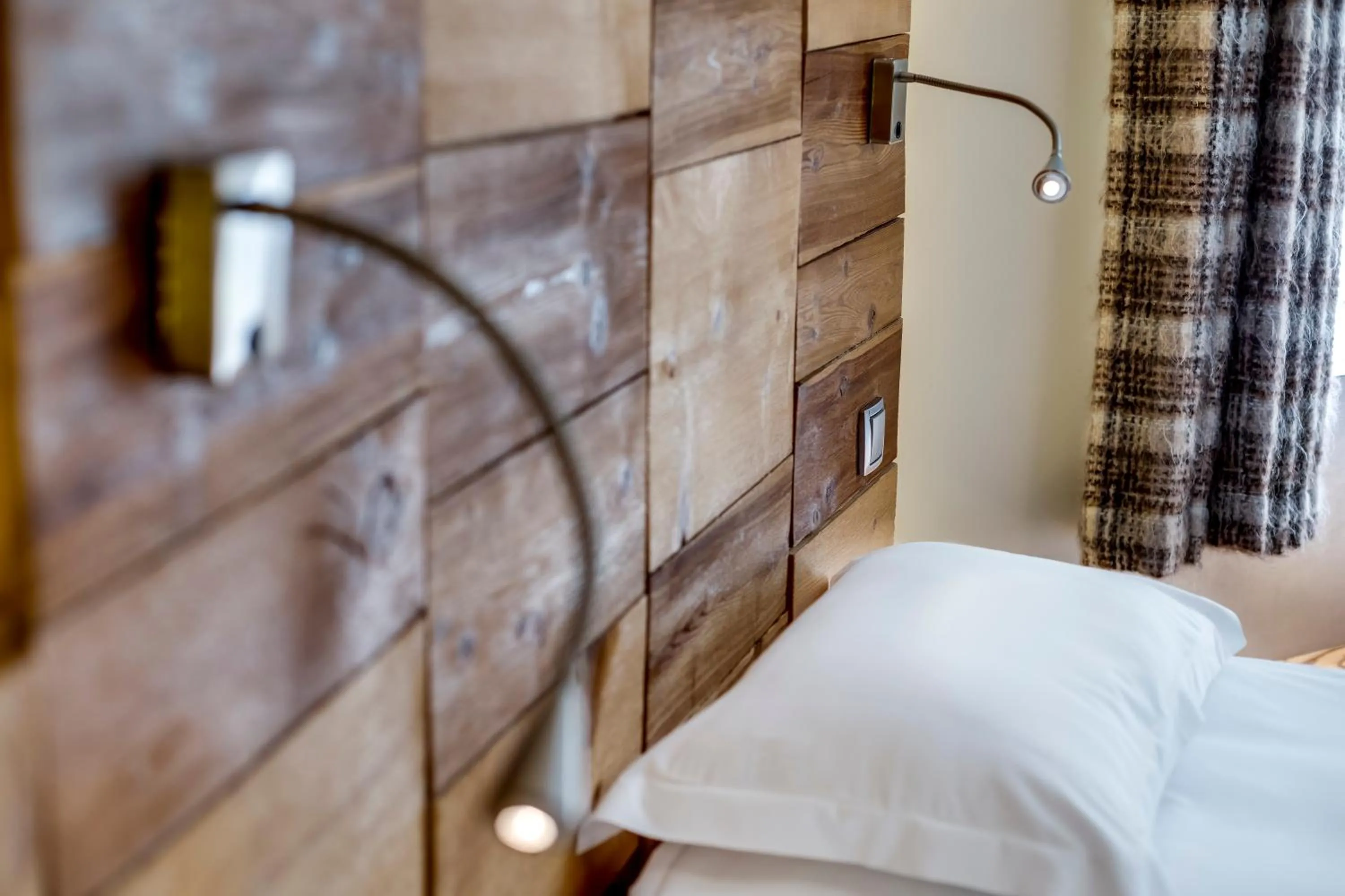 Bed in Chalet Hotel Du Fornet