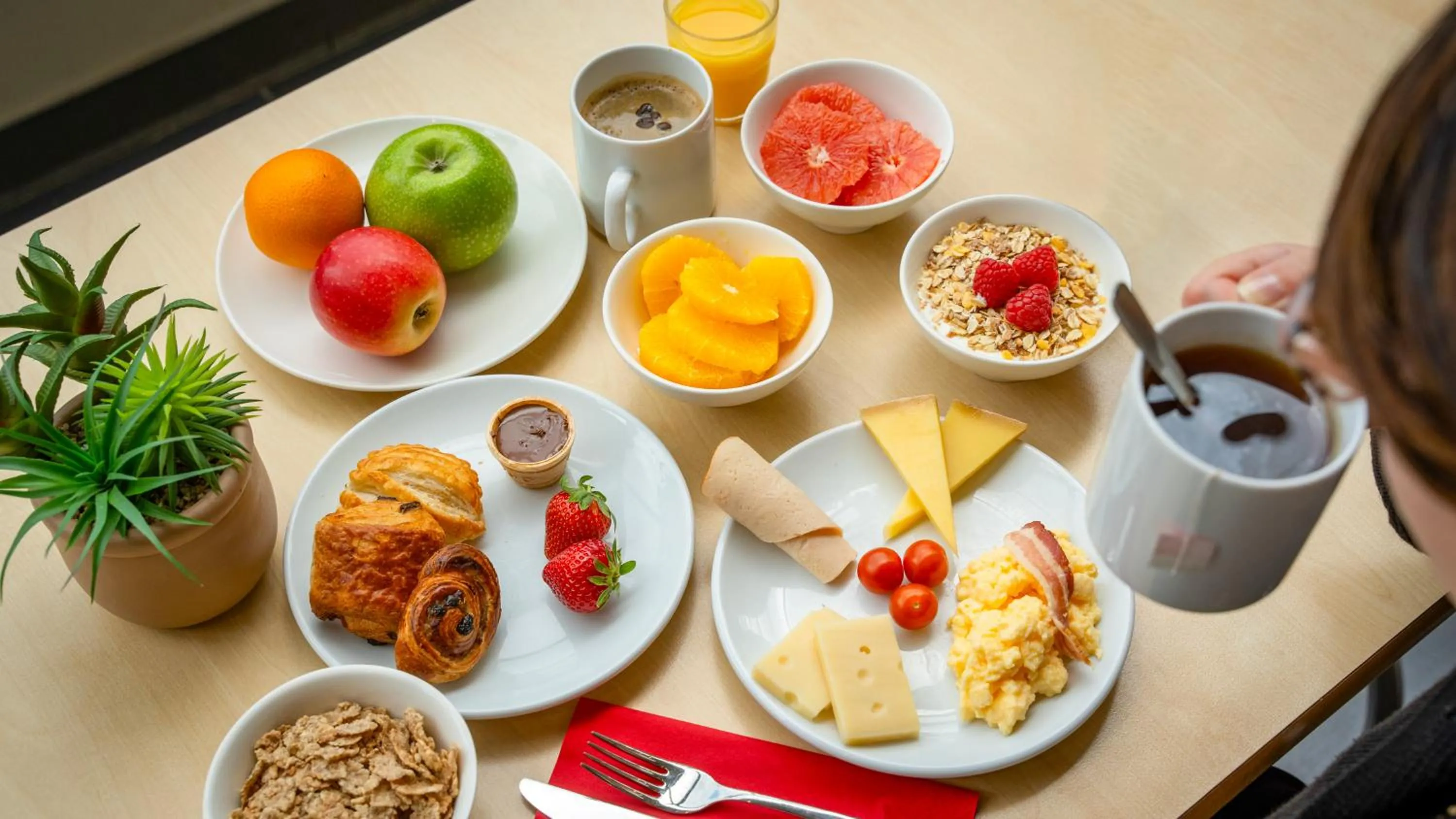 Breakfast in ibis Paris 17 Clichy-Batignolles