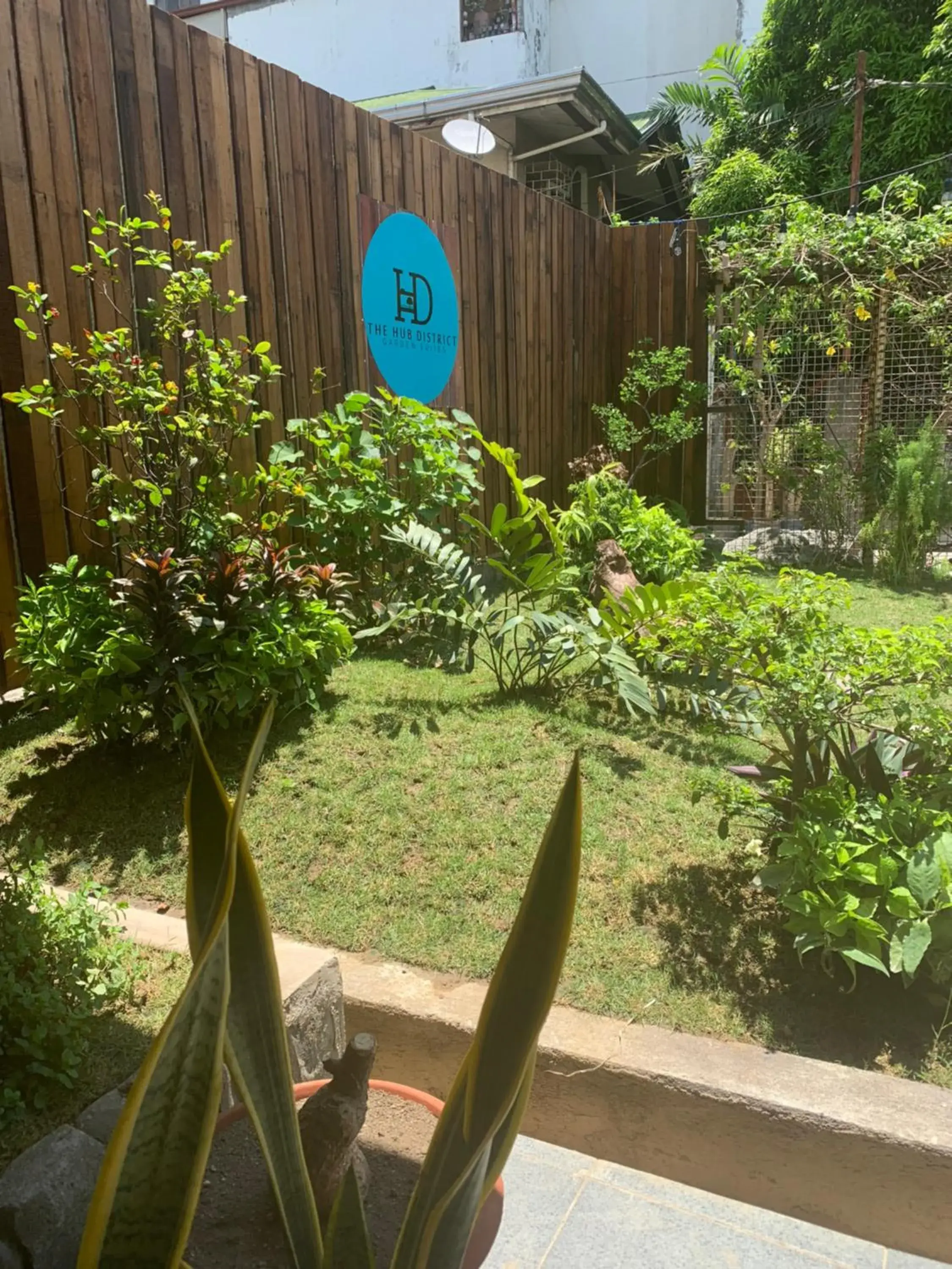 Property building in The Hub District Garden Suites Property building in The Hub District Garden Suites