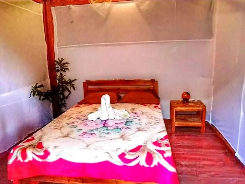 Bed in SHUKRAN Apartelle