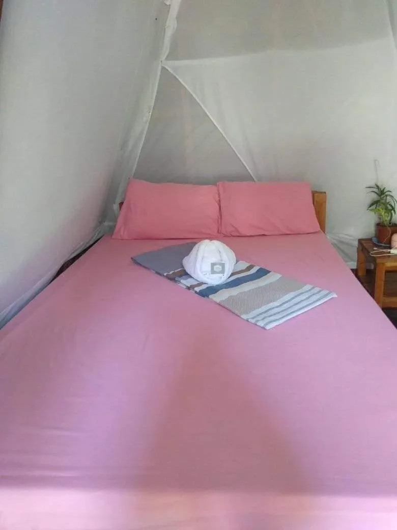 Bed in SHUKRAN Apartelle