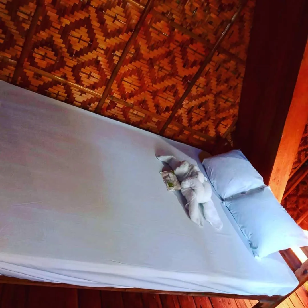 Bed in SHUKRAN Apartelle