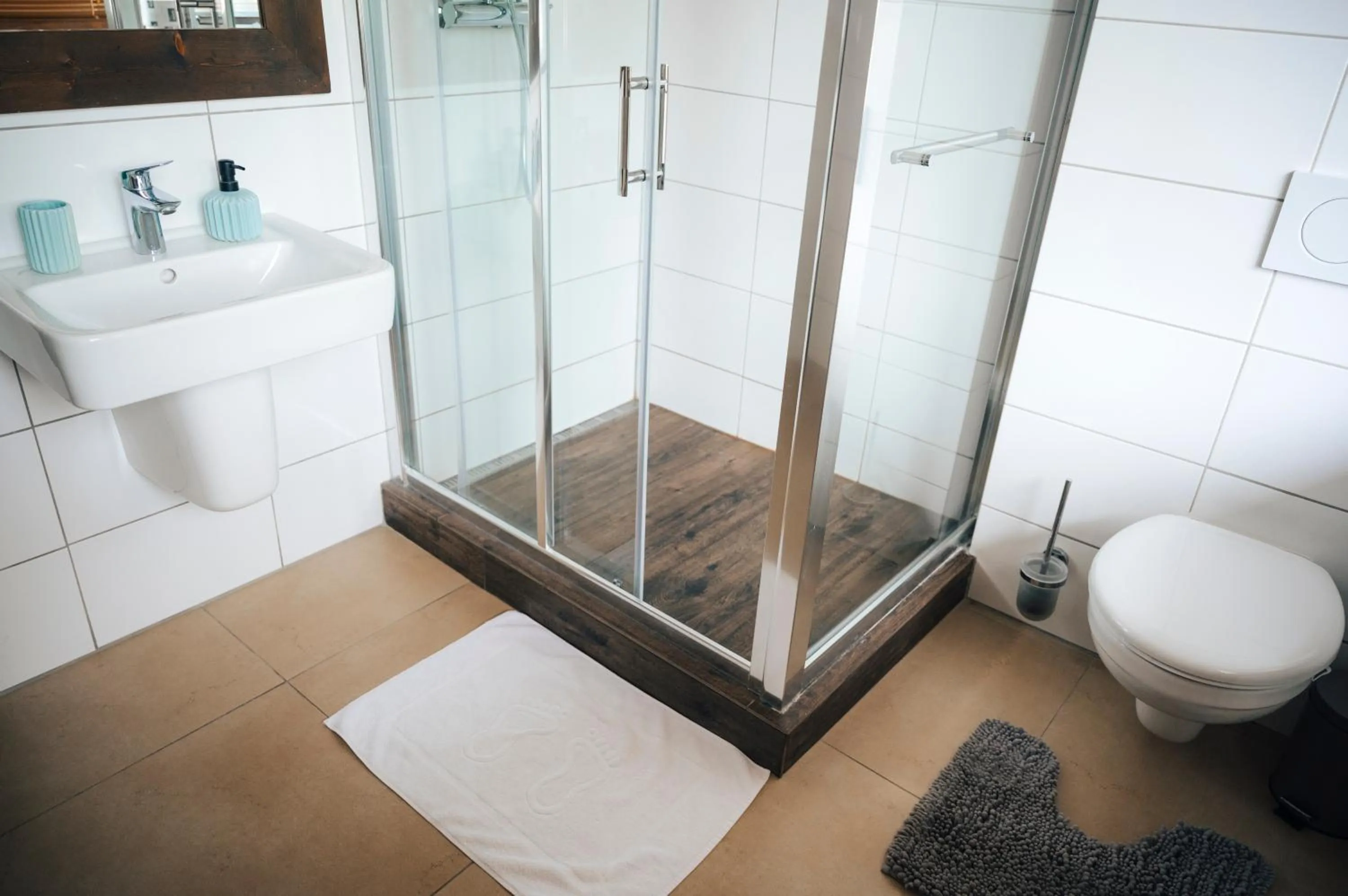 Bathroom in Nestville Apartments