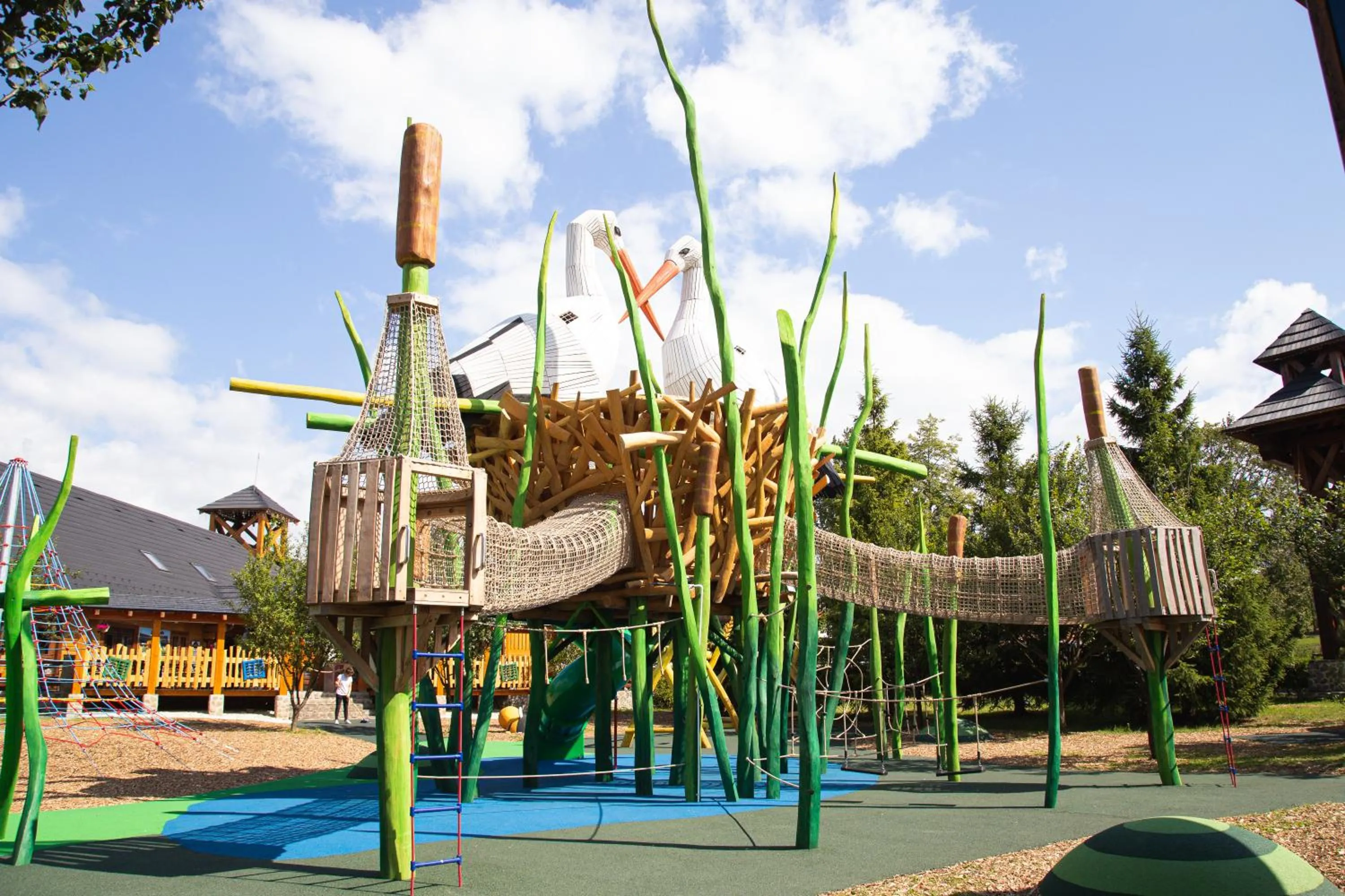 Children play ground in Nestville Apartments