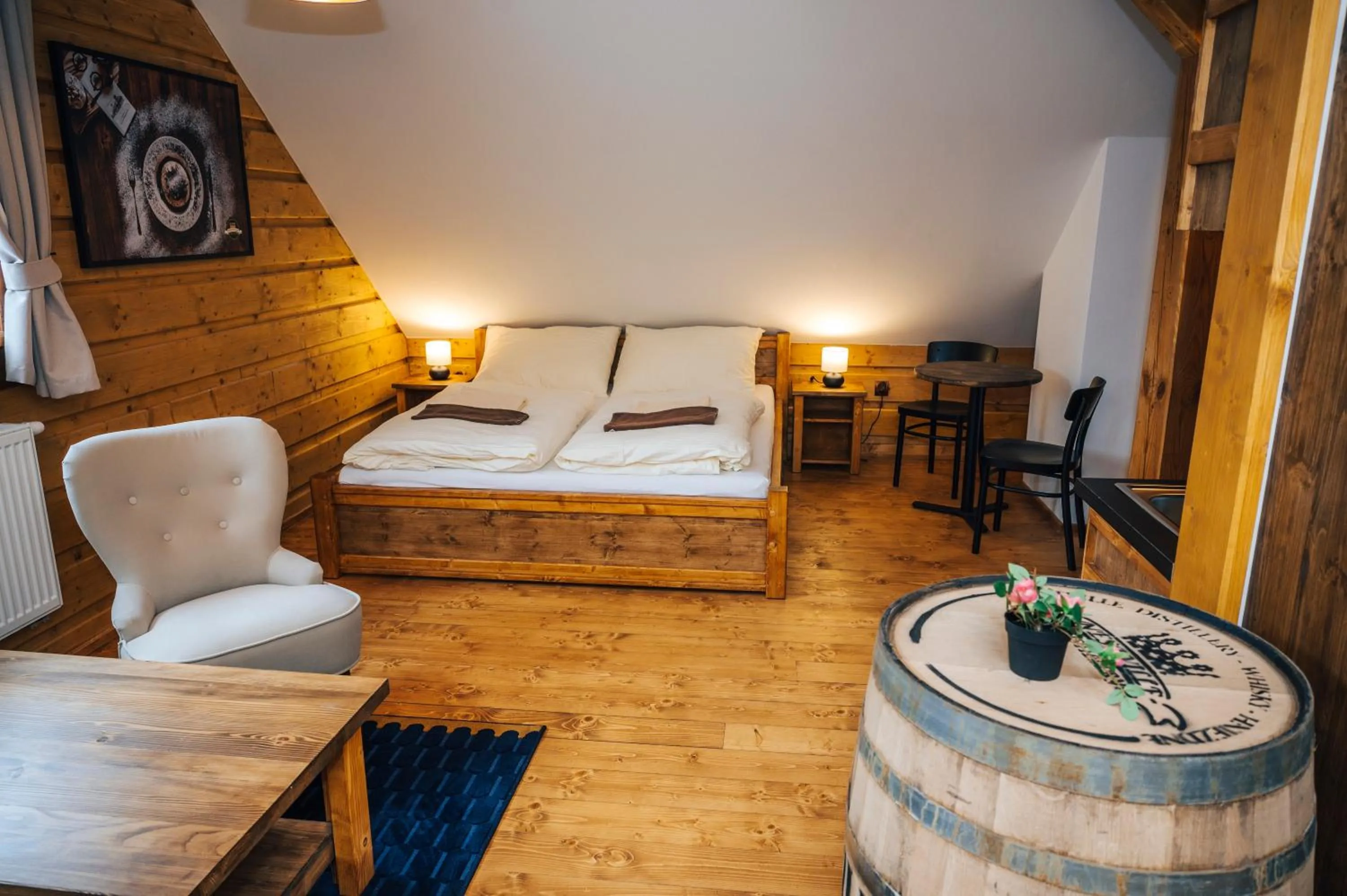 Bedroom, Bed in Nestville Apartments