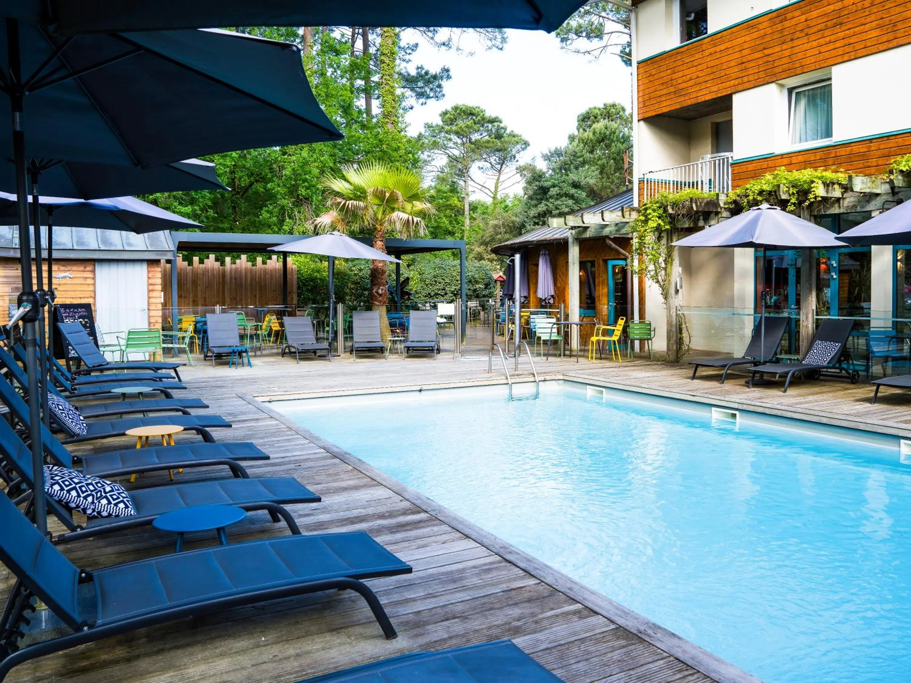 Swimming pool in ibis Arcachon la Teste de Buch