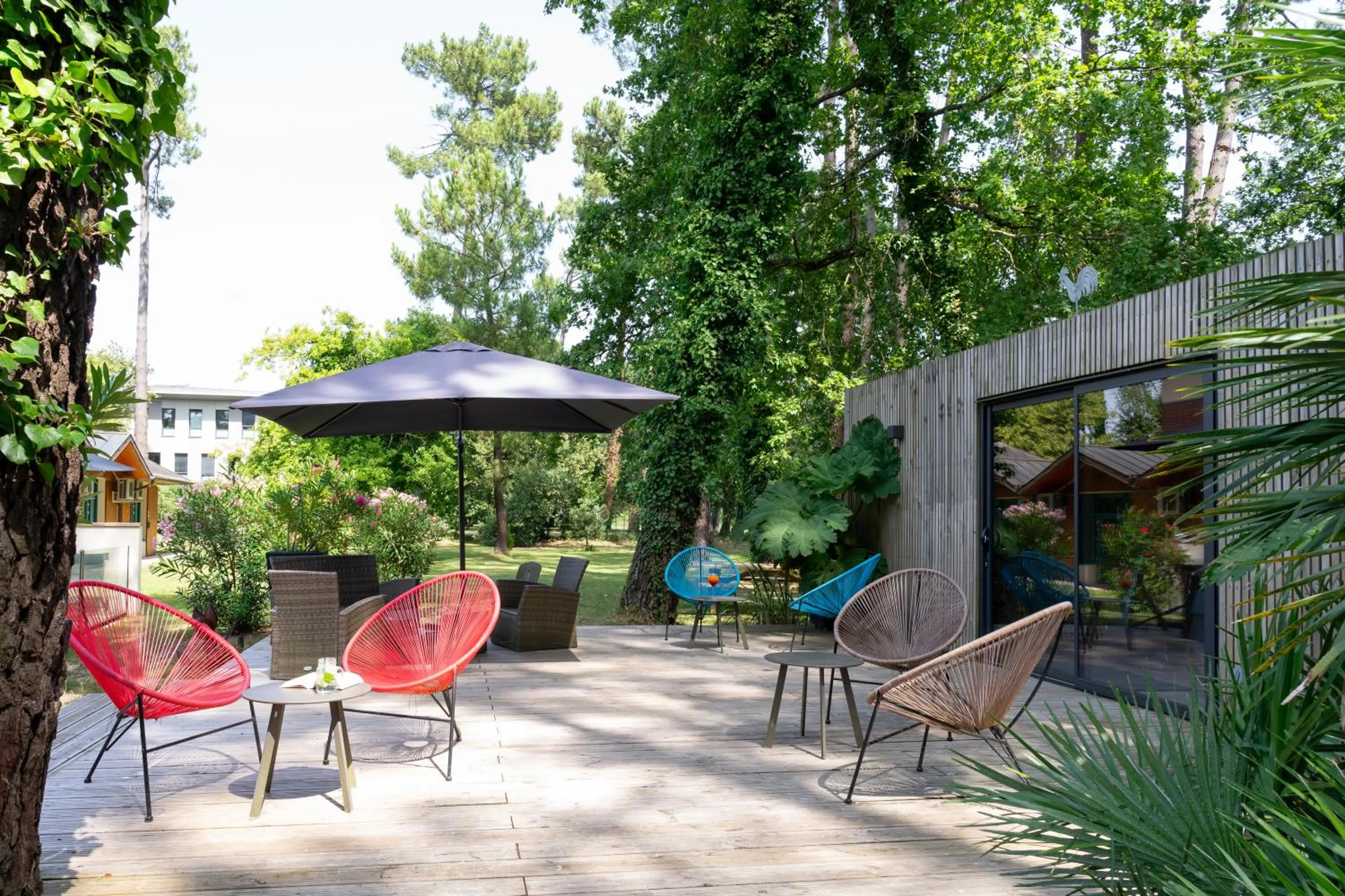 Patio in ibis Arcachon la Teste de Buch