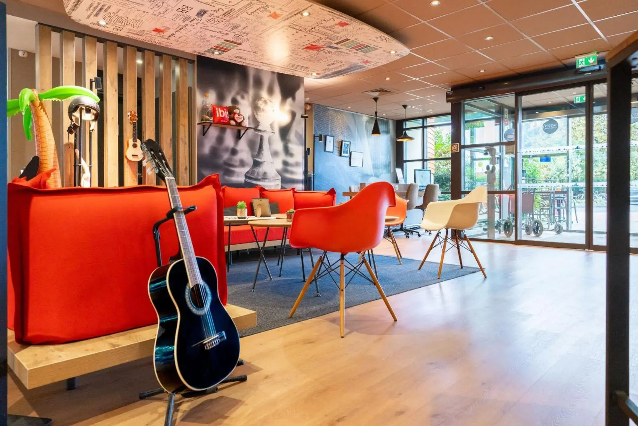 Lobby or reception in ibis Arcachon la Teste de Buch Lobby or reception in ibis Arcachon la Teste de Buch