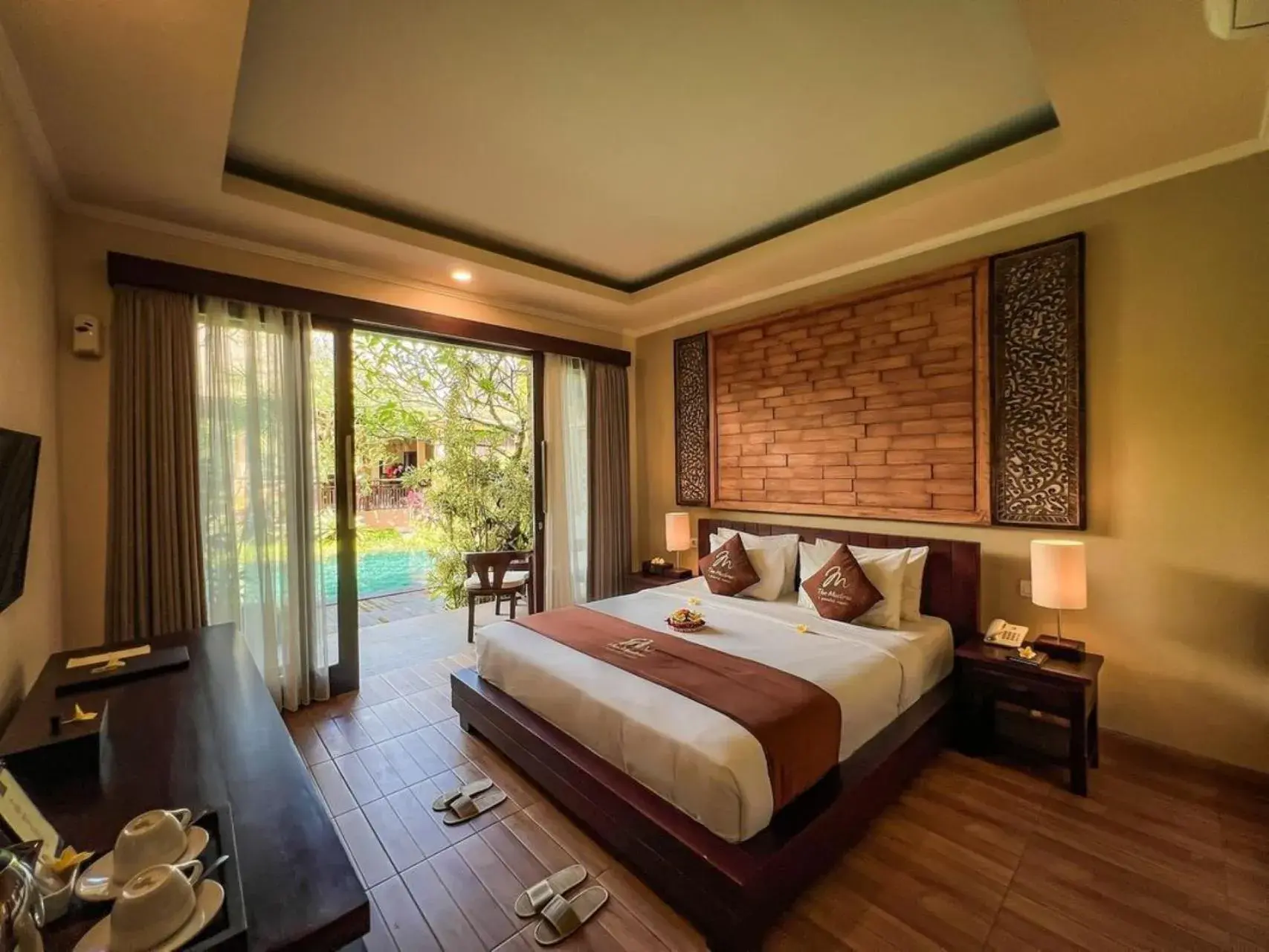 Bed in The Mudru Resort by GenuineHost Bed in The Mudru Resort by GenuineHost