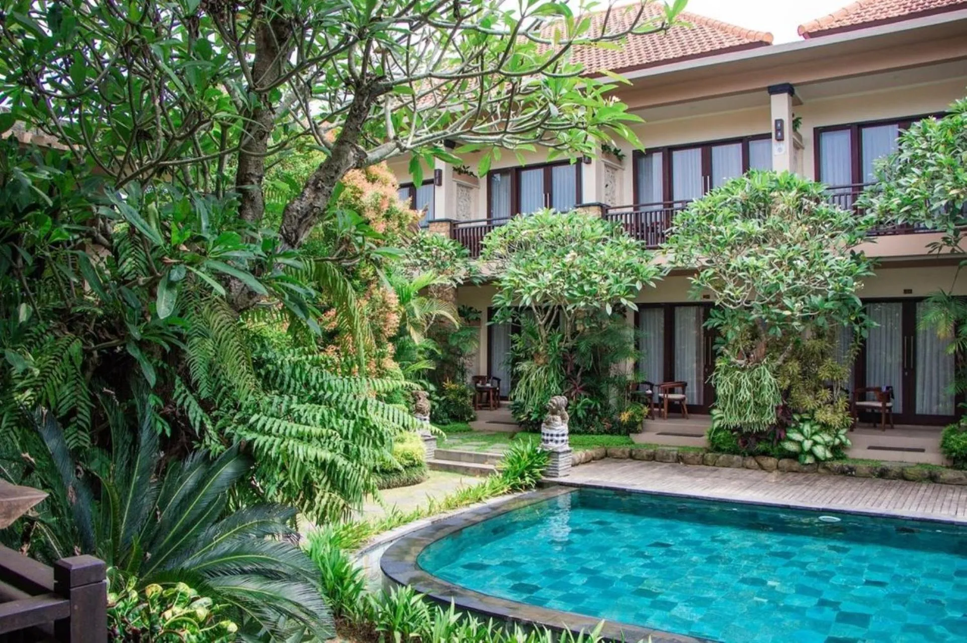 Swimming pool in The Mudru Resort by GenuineHost