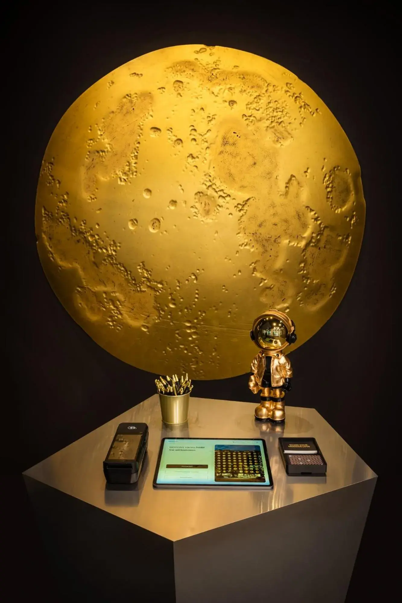 Lobby or reception in MOOONS Vienna Lobby or reception in MOOONS Vienna