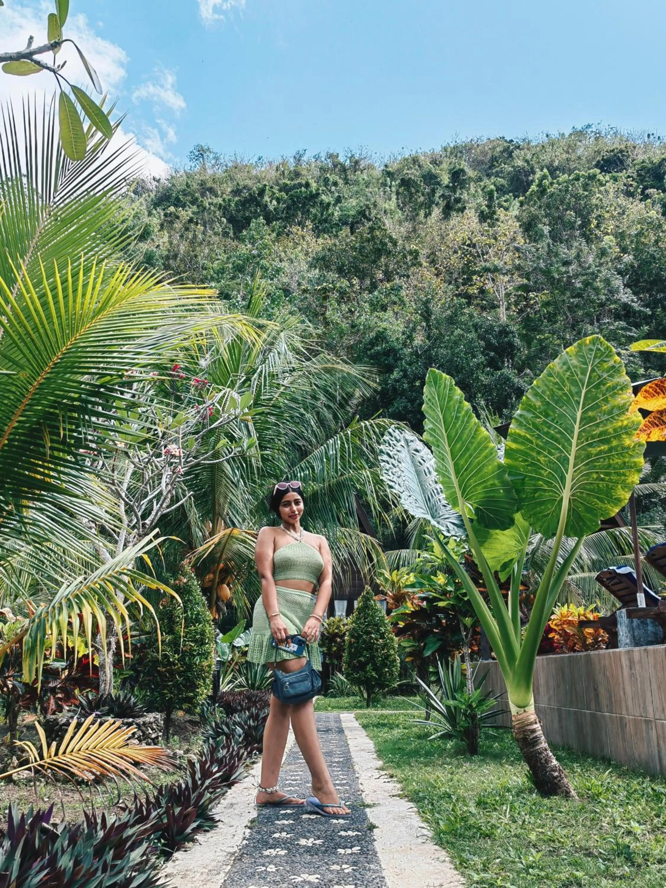 Garden view in Mahaloka Valley Nusa Penida