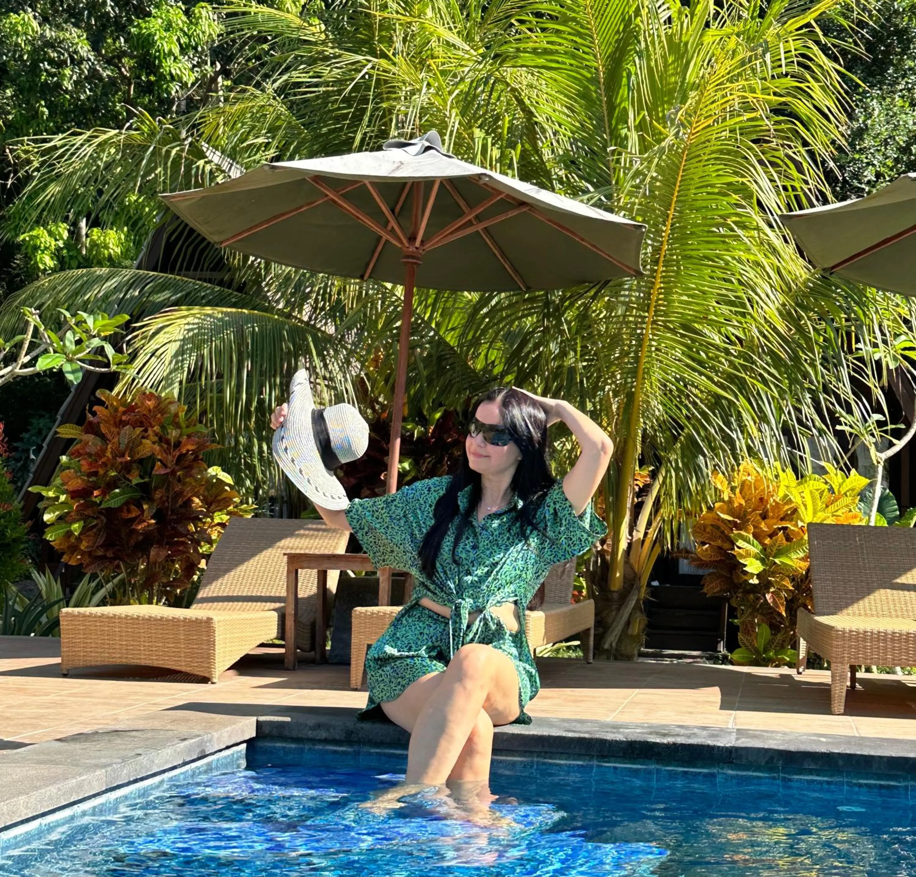 Garden view in Mahaloka Valley Nusa Penida