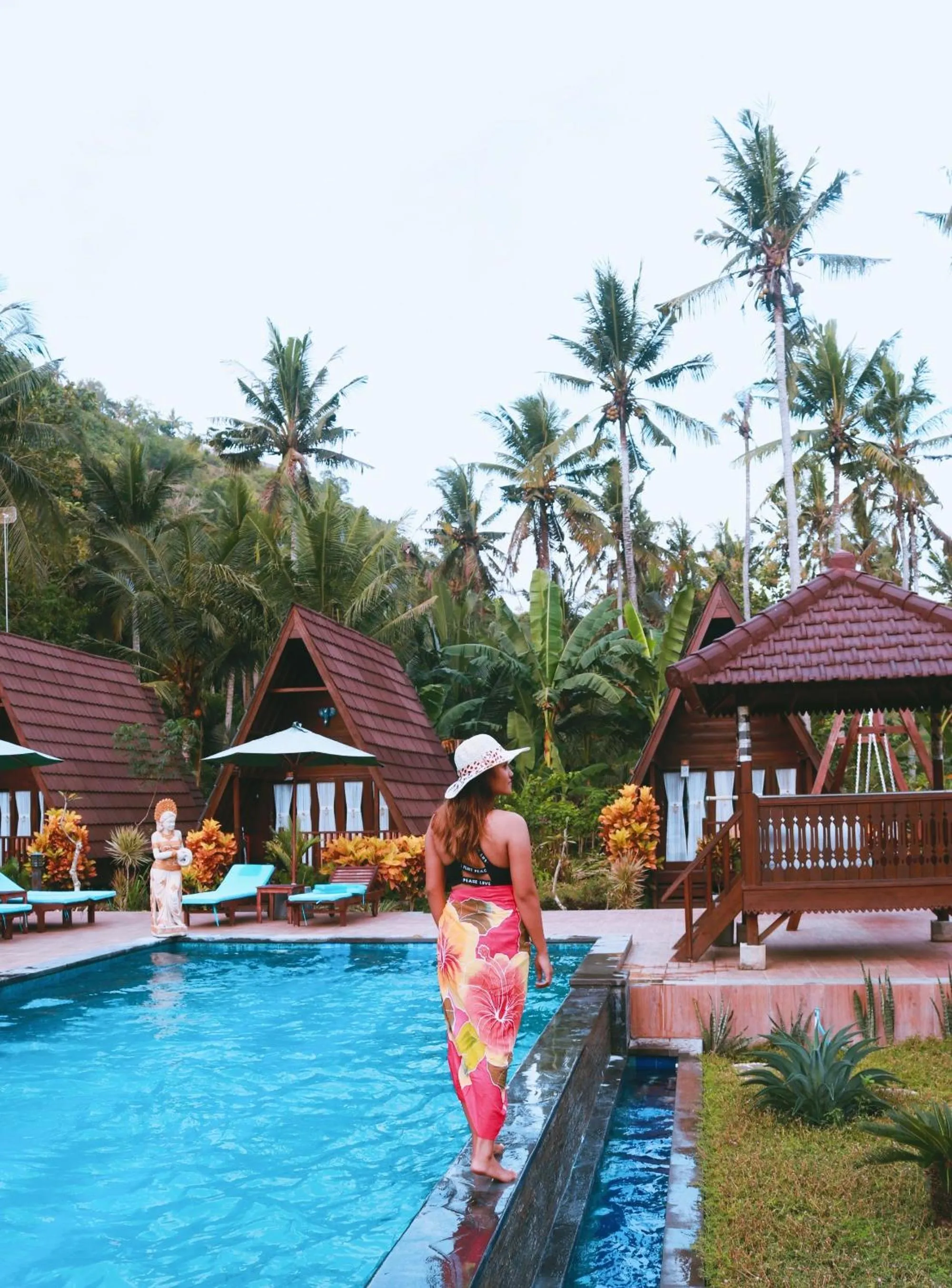 Garden view in Mahaloka Valley Nusa Penida