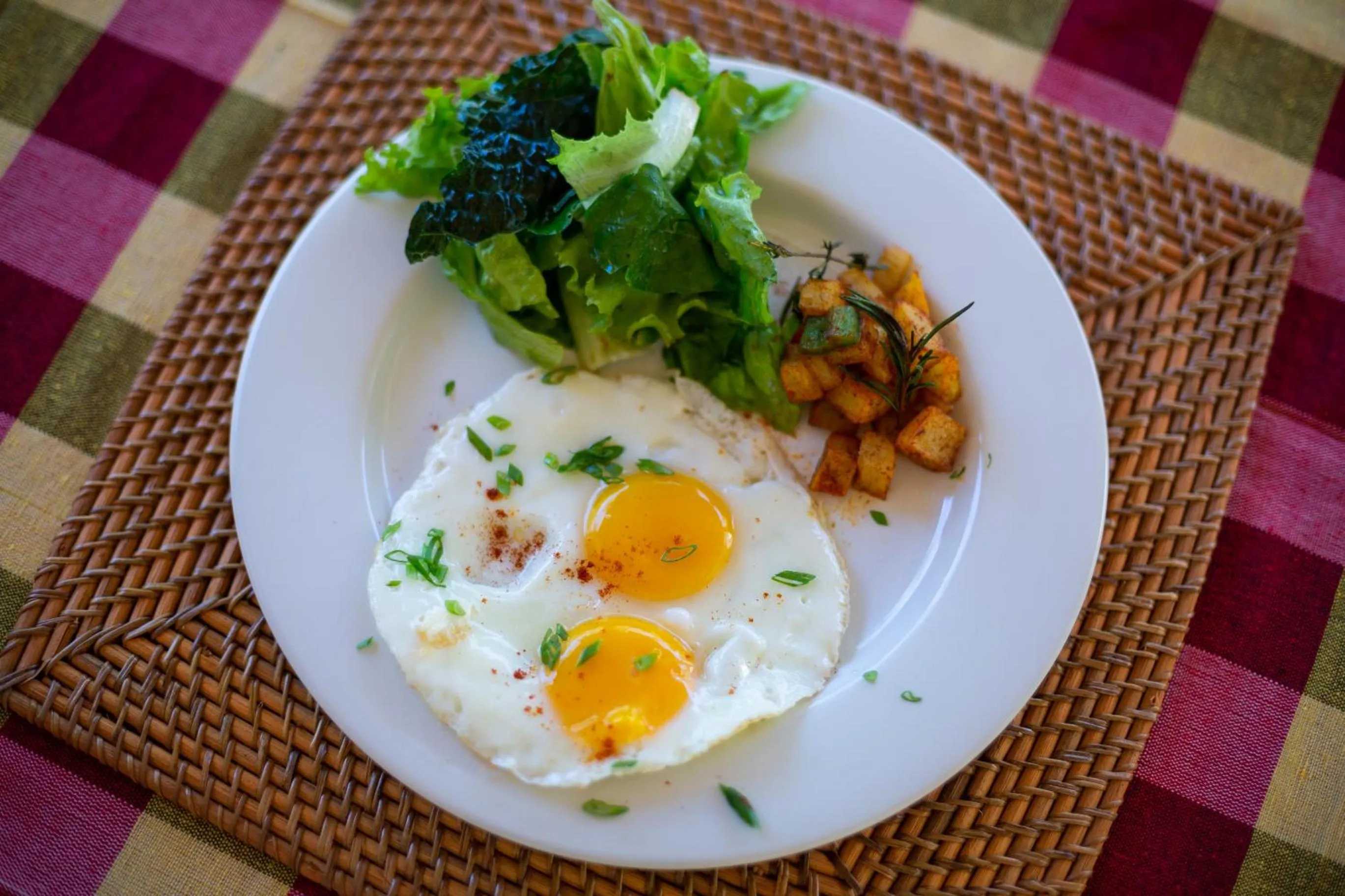 Food in Mahaloka Valley Nusa Penida