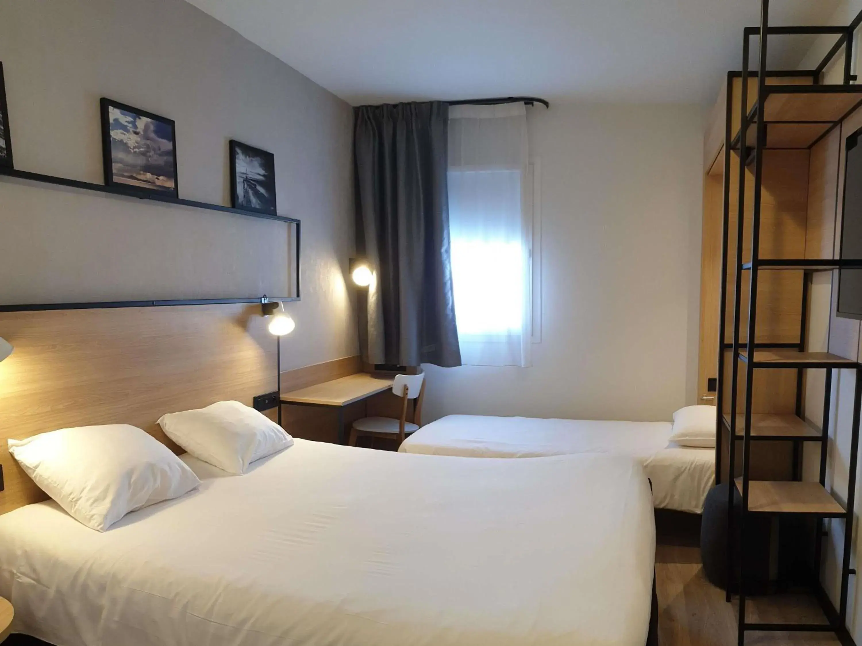 Triple Room with One Double Bed and One Single Bed in ibis Ciboure Saint-Jean-de-Luz Triple Room with One Double Bed and One Single Bed in ibis Ciboure Saint-Jean-de-Luz