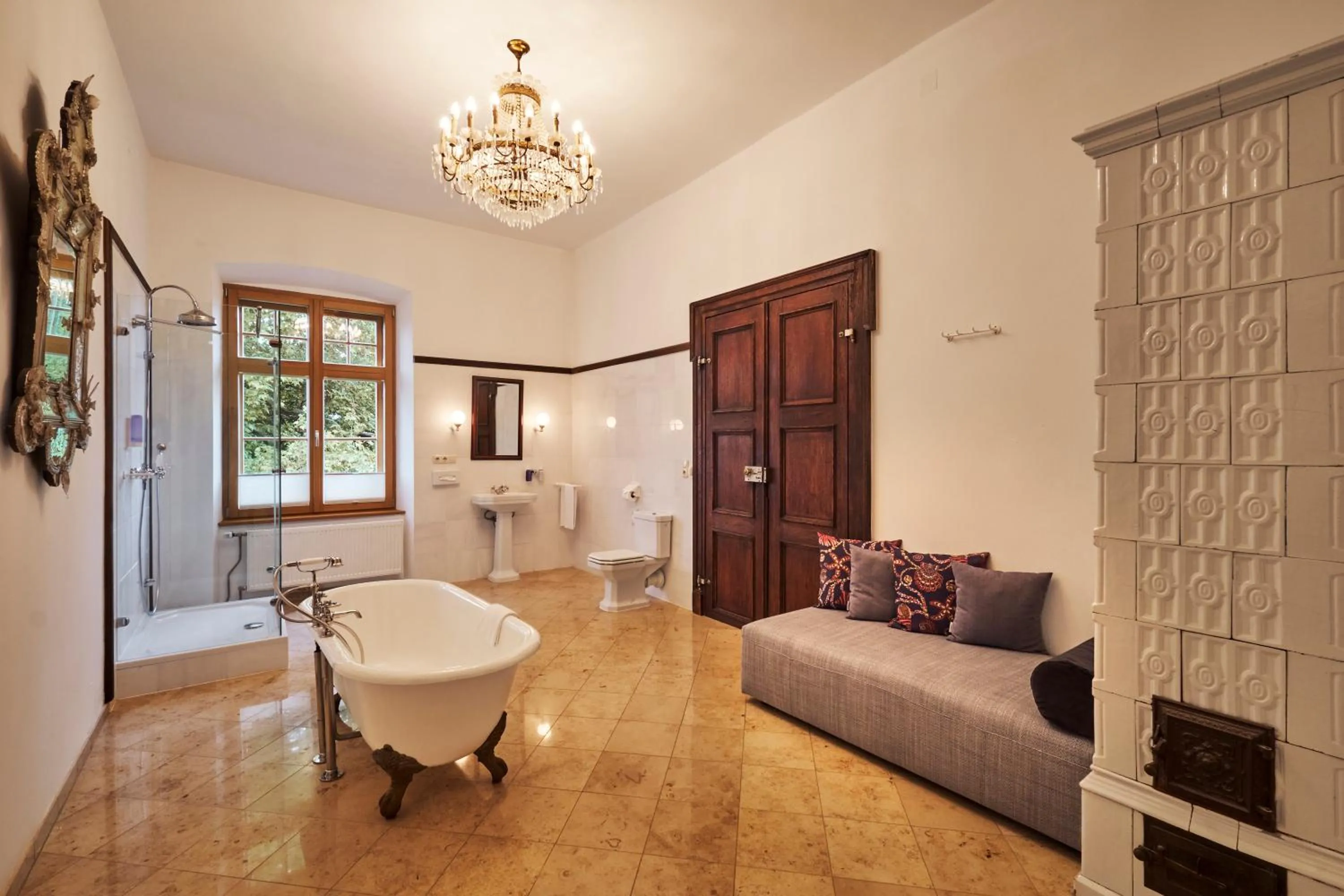 Bathroom in Schloss - Schenke Tunzenberg