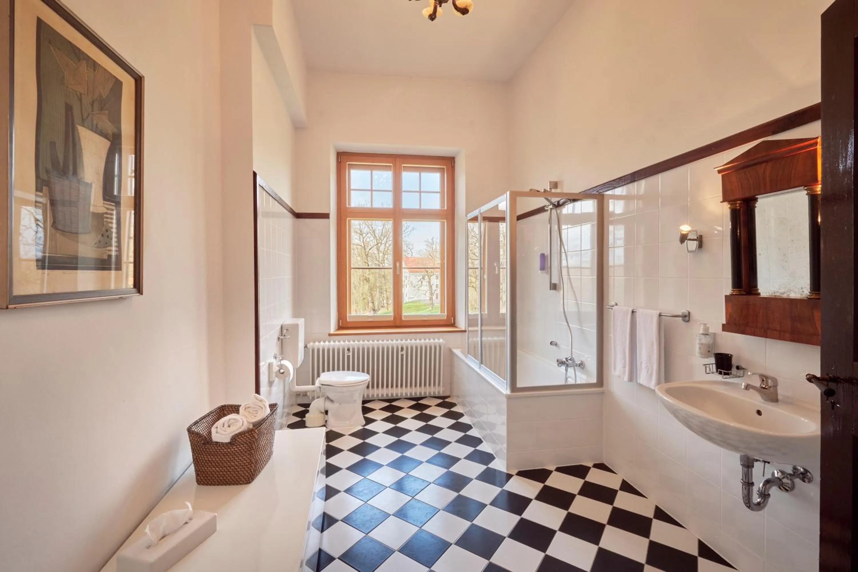 Bathroom in Schloss - Schenke Tunzenberg