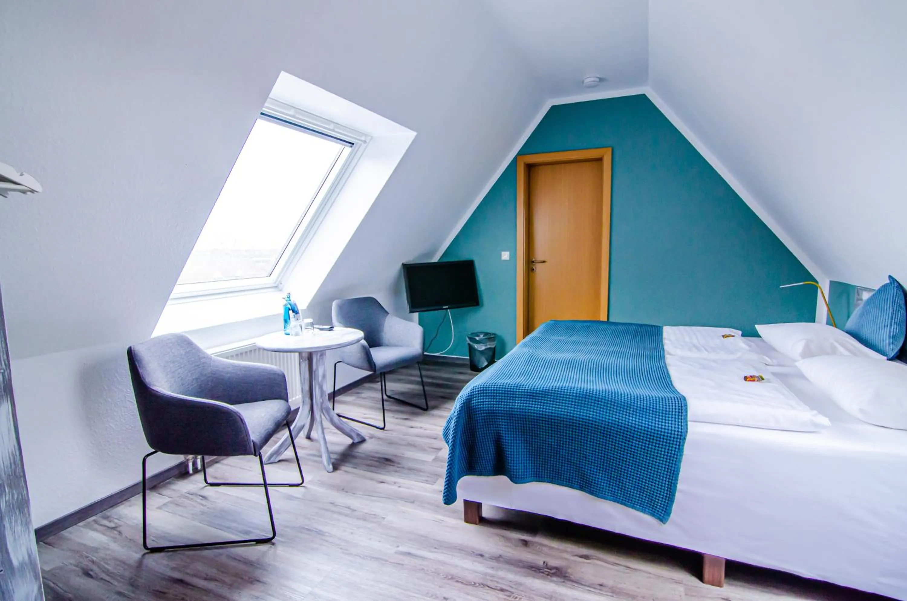Bed in Hotel Blischke