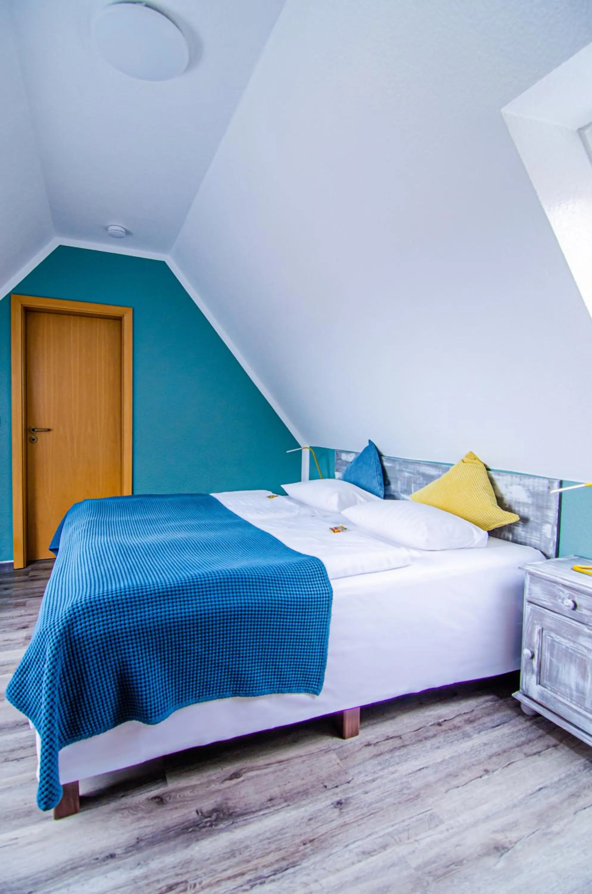 Bed in Hotel Blischke