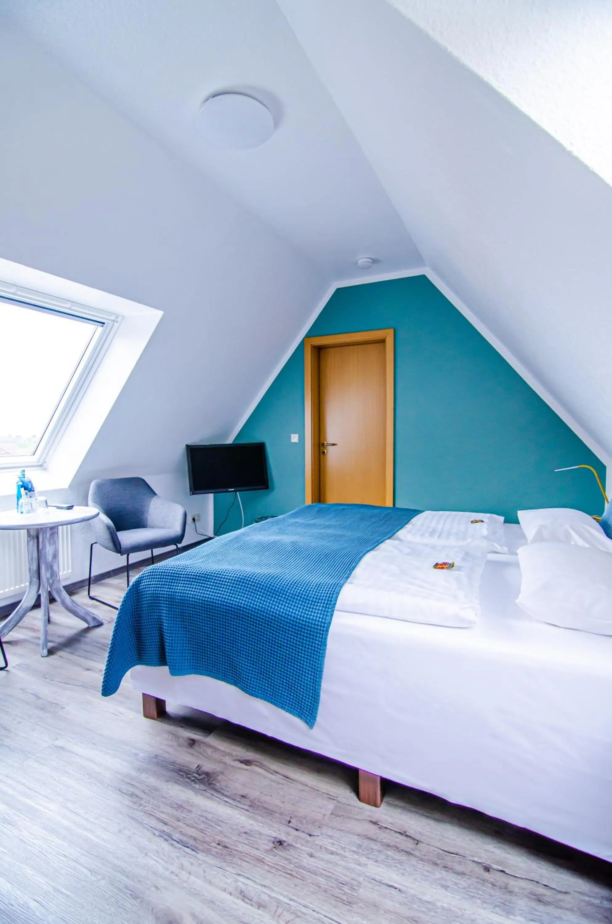 Bed in Hotel Blischke