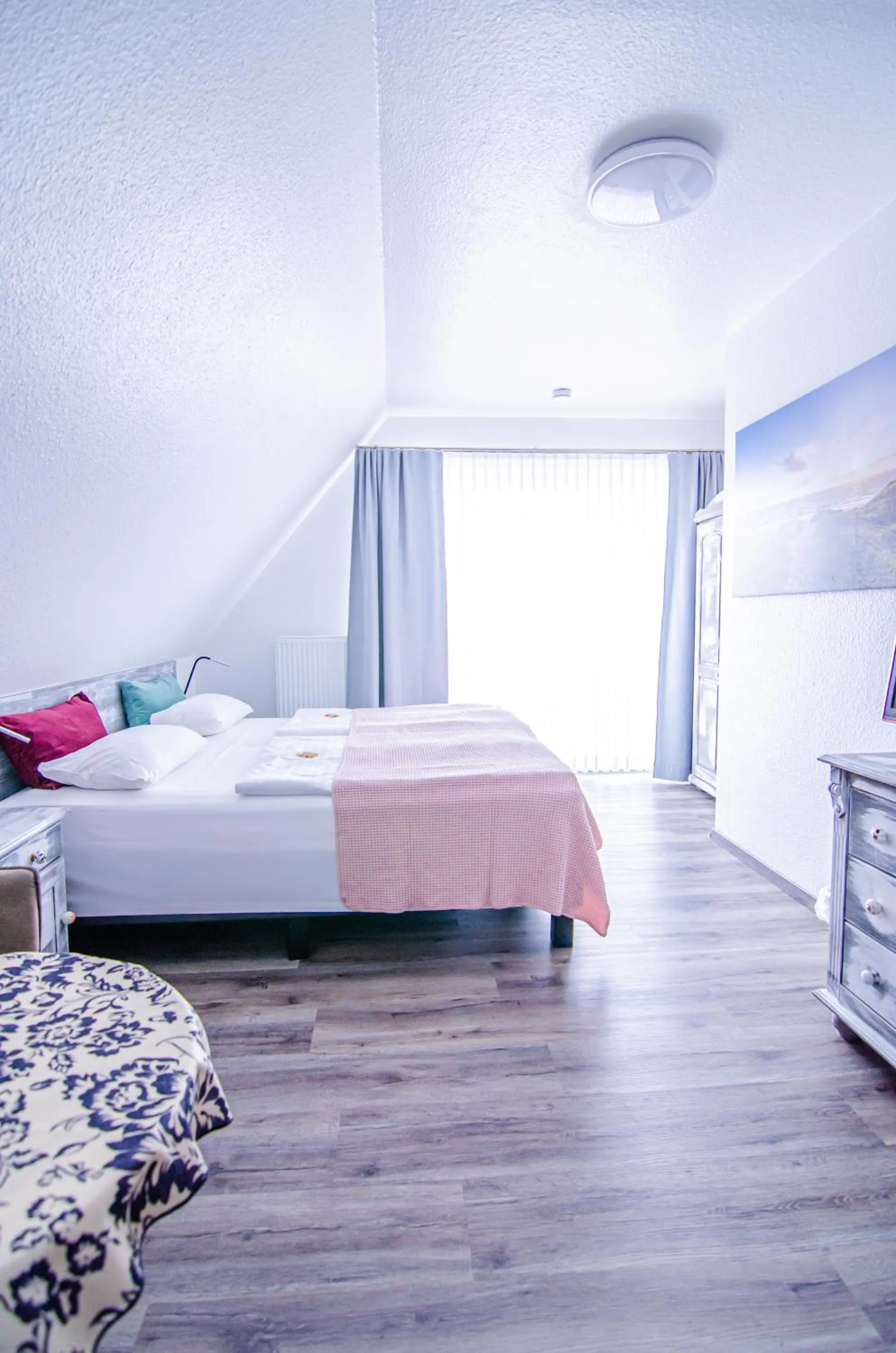 Bed in Hotel Blischke