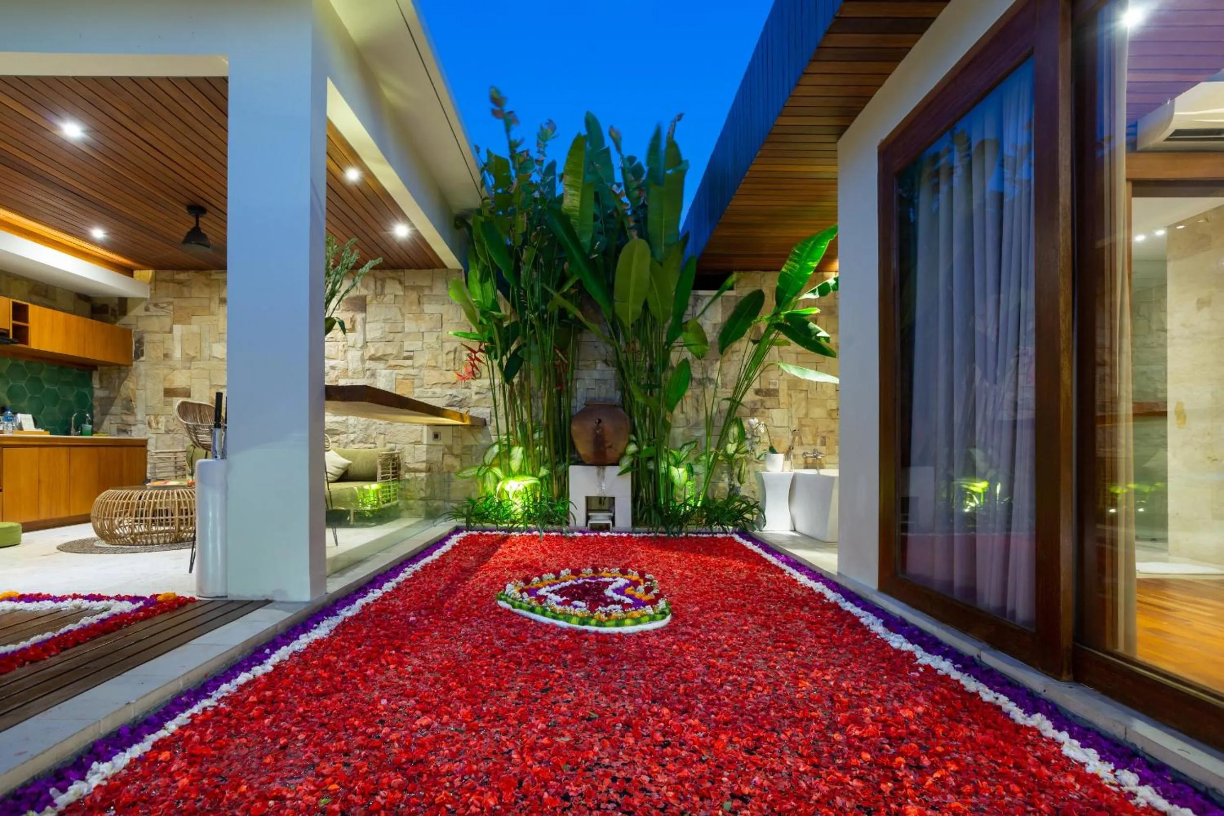 Decorative detail in Bali Vilaasee