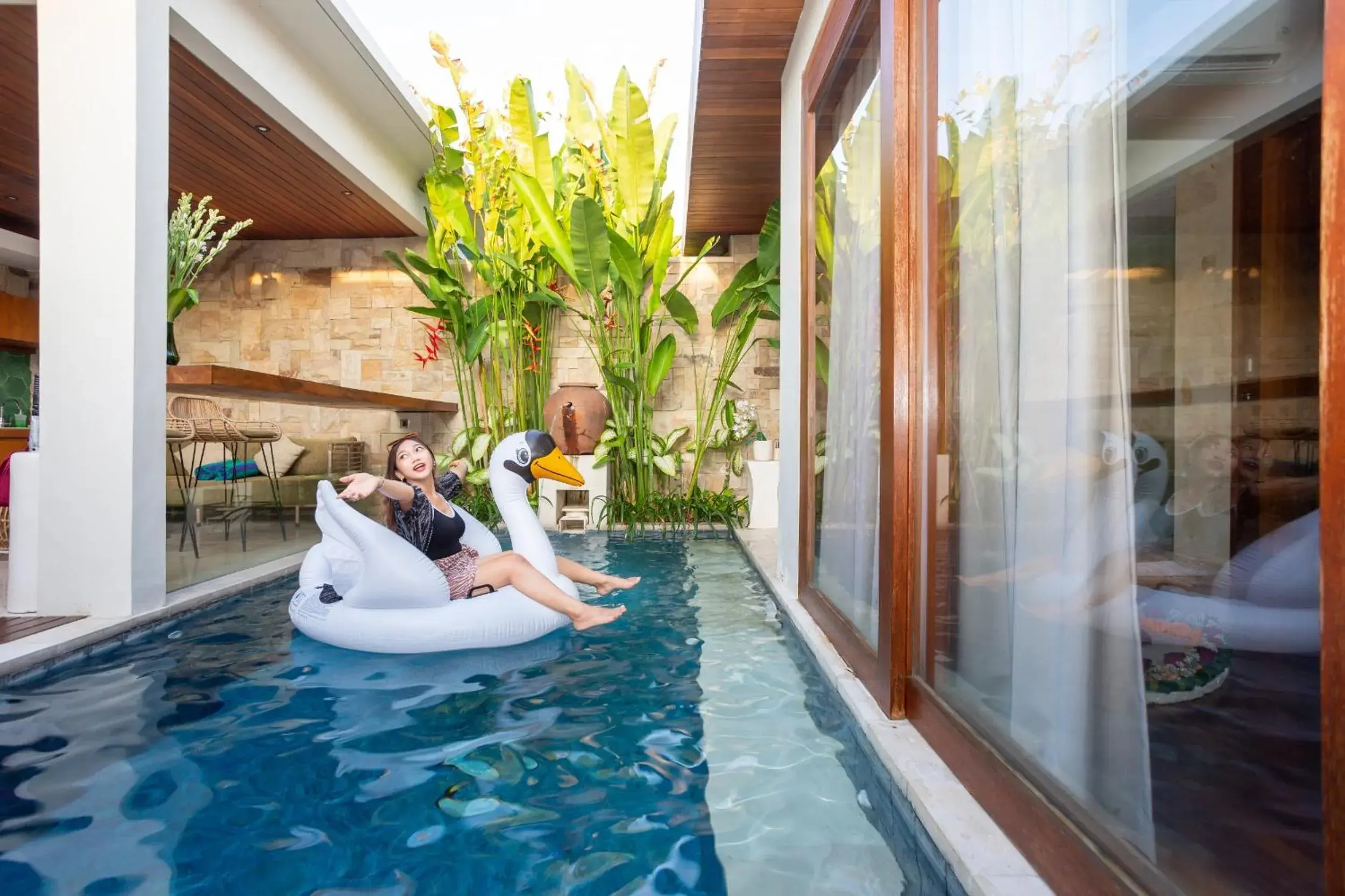 Swimming pool in Bali Vilaasee Swimming pool in Bali Vilaasee