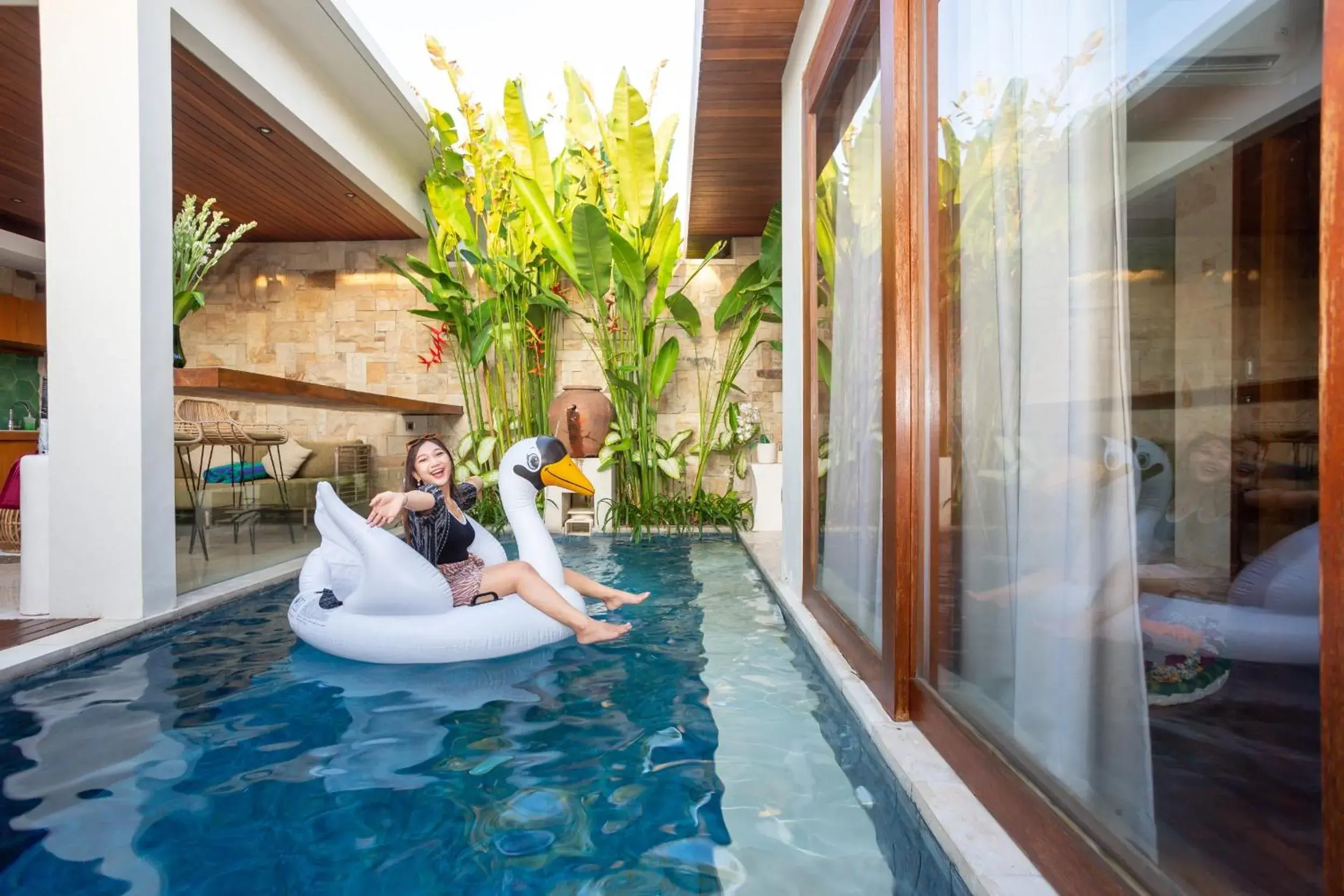 Swimming pool in Bali Vilaasee Swimming pool in Bali Vilaasee