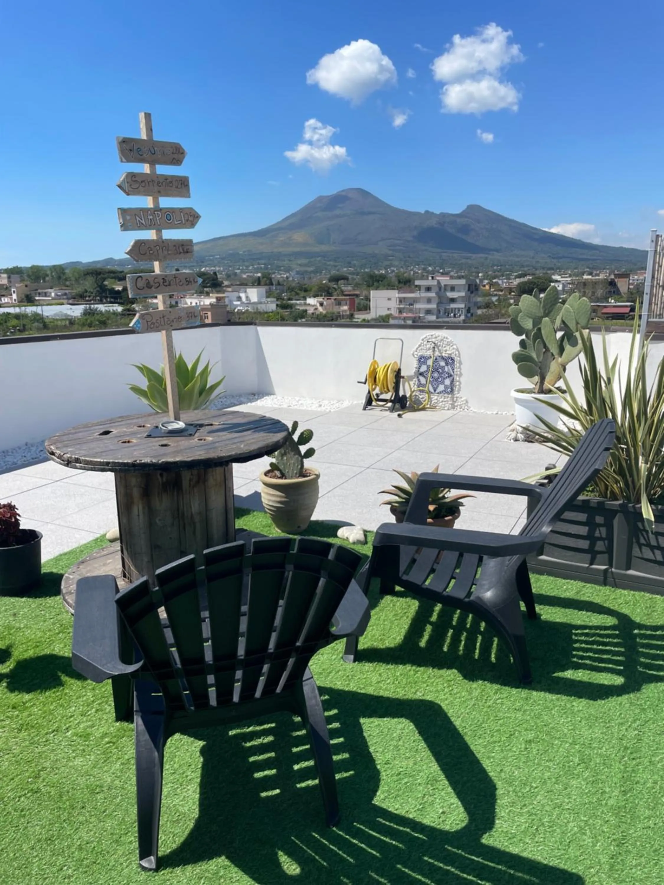 Solarium in B&b Pompei Window