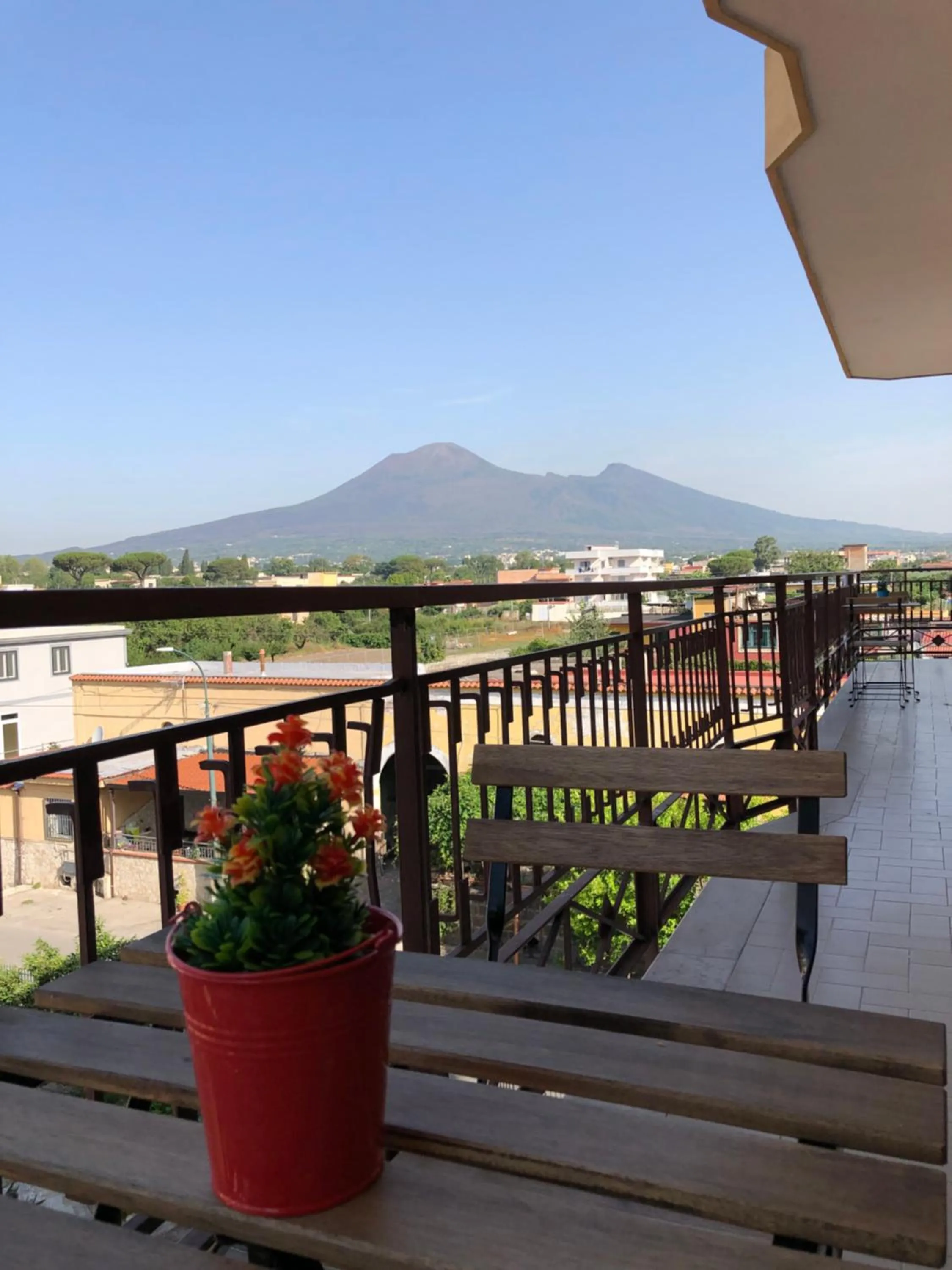 View (from property/room) in B&b Pompei Window