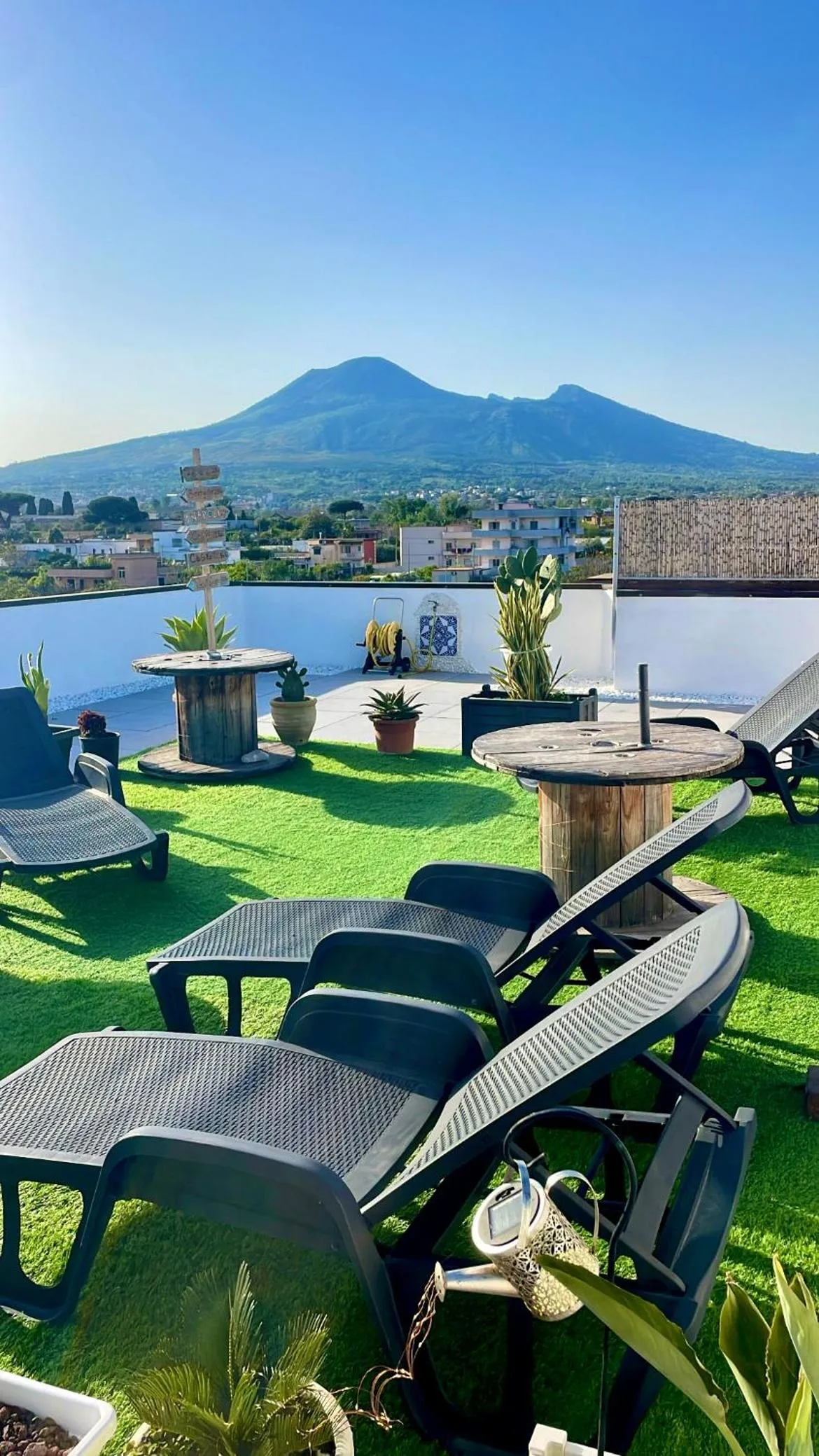 Solarium in B&b Pompei Window