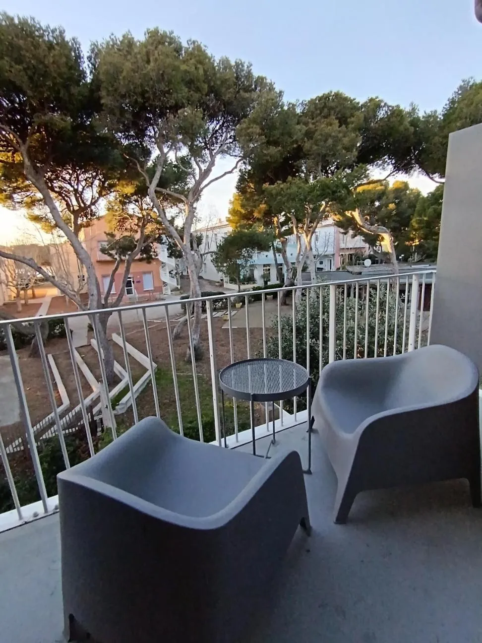 Balcony/Terrace in Domaine du Lazaret - Village vacances 3 étoiles en bord de mer