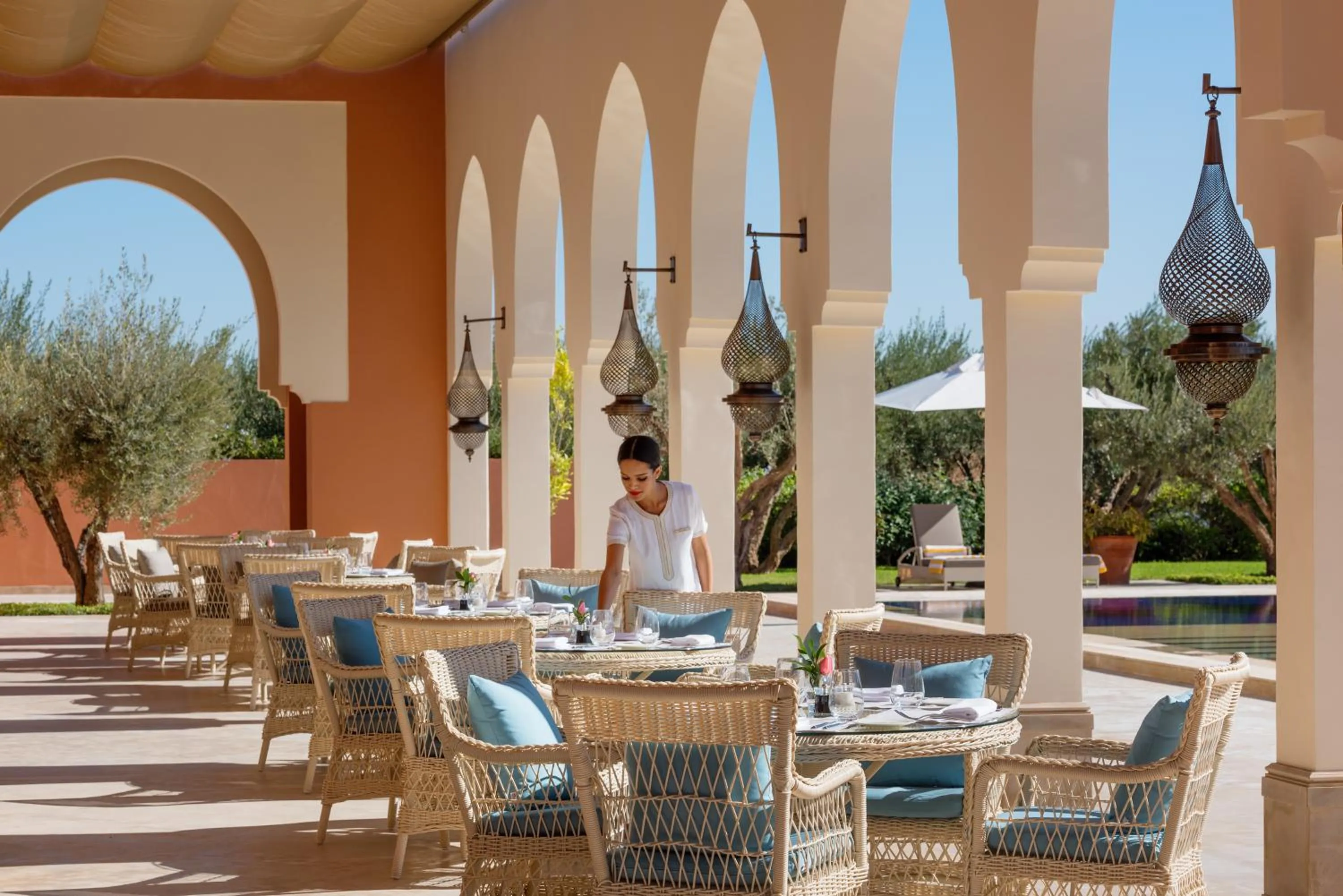 Restaurant/places to eat in The Oberoi Marrakech