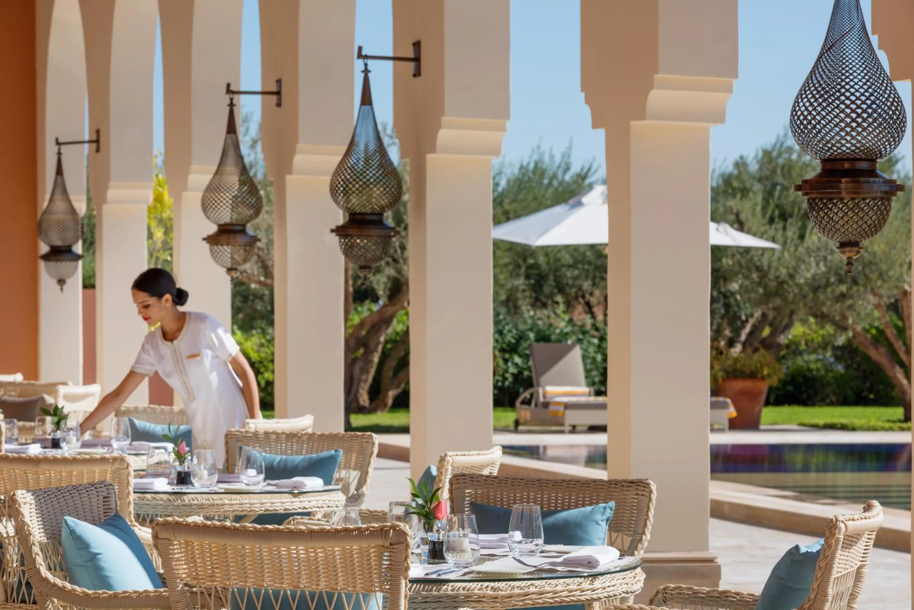 Breakfast in The Oberoi Marrakech