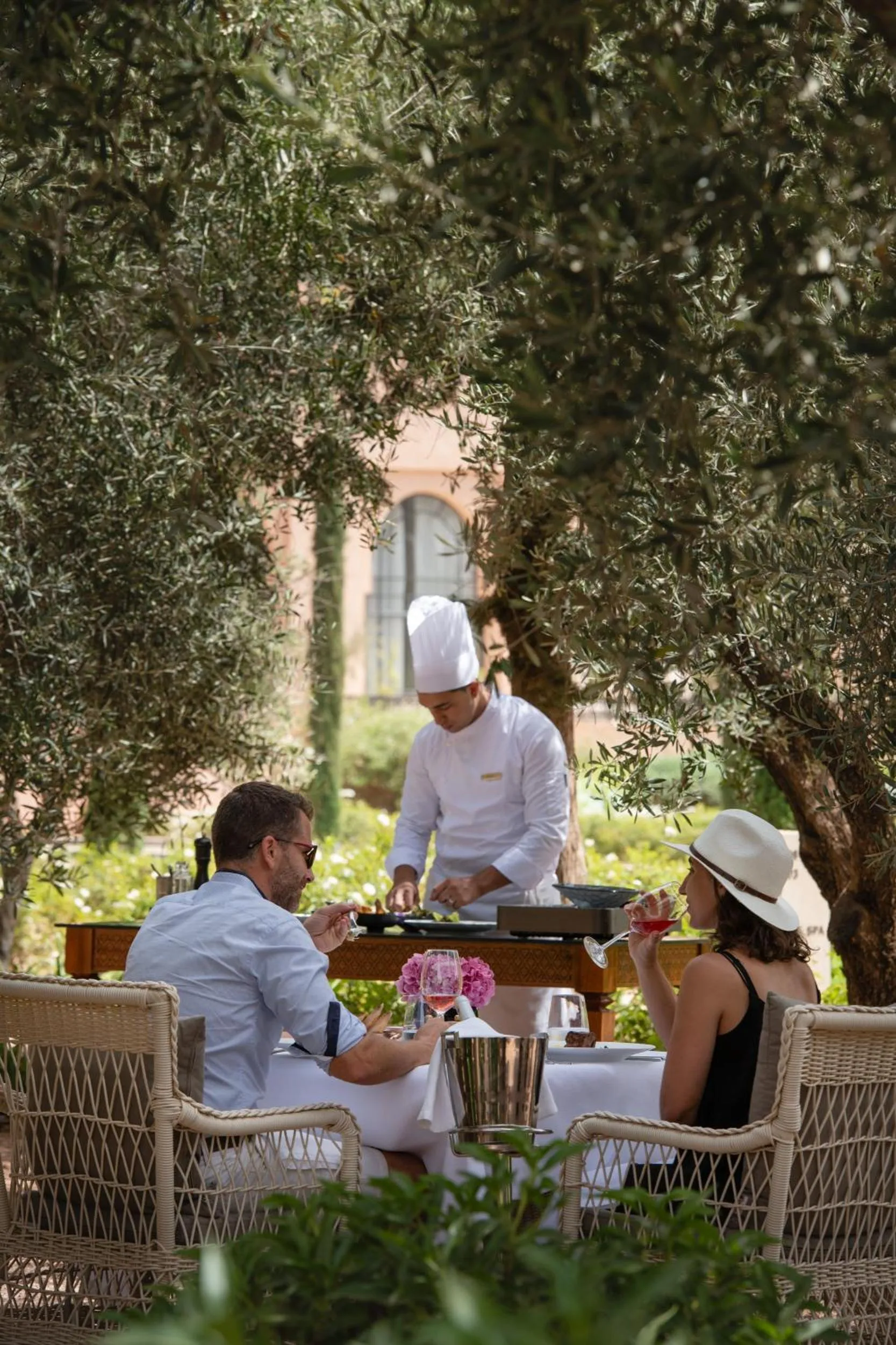 Lunch in The Oberoi Marrakech