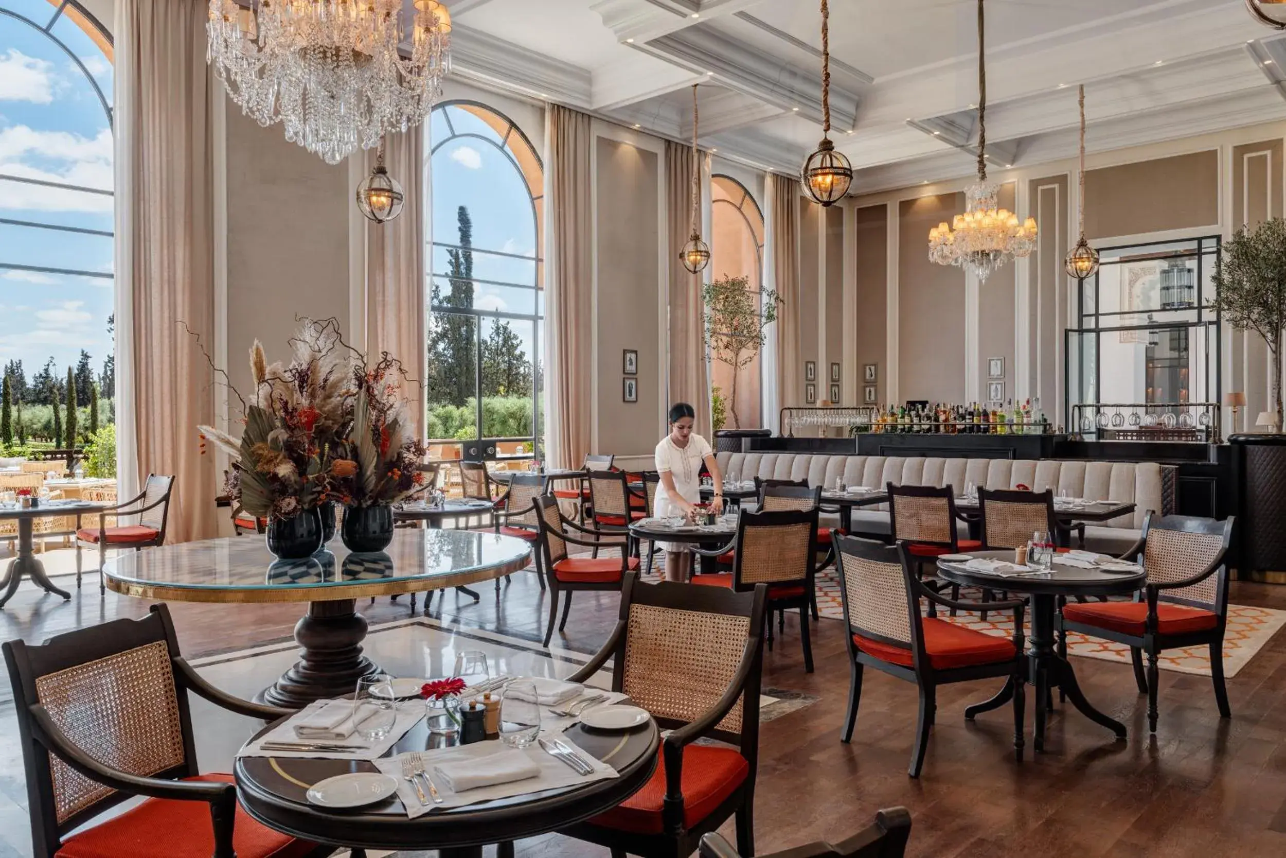 Restaurant/places to eat in The Oberoi Marrakech Restaurant/places to eat in The Oberoi Marrakech